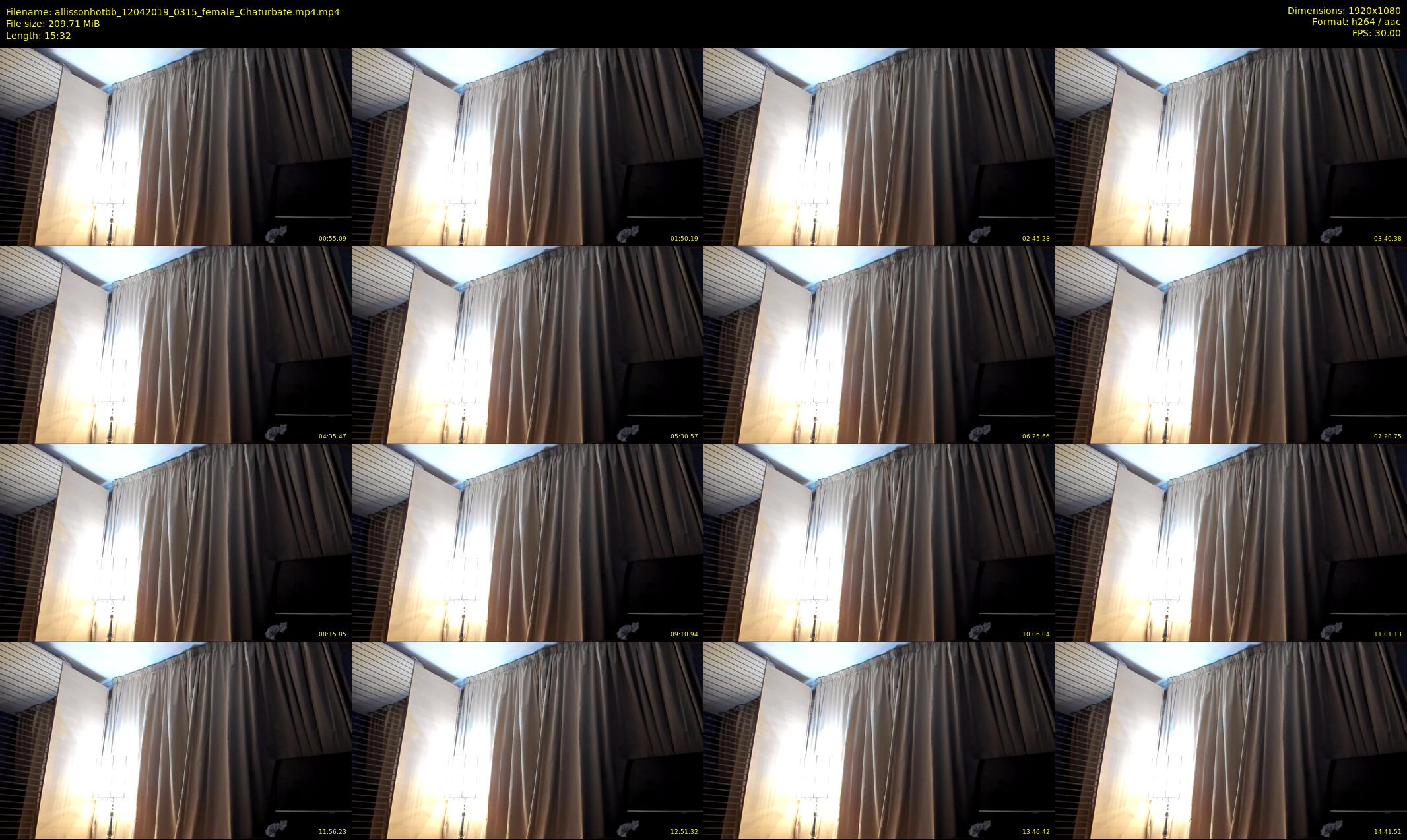 allissonhotbb — 16 minute Chaturbate female cam show recording, 1080p, Apr 12, 2019