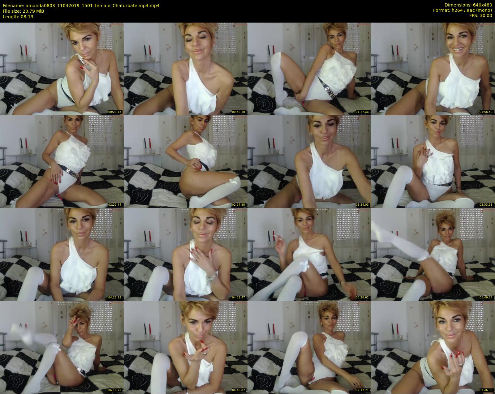 amanda0803 — 9 minute Chaturbate female cam show recording, 480p, Apr 11, 2019