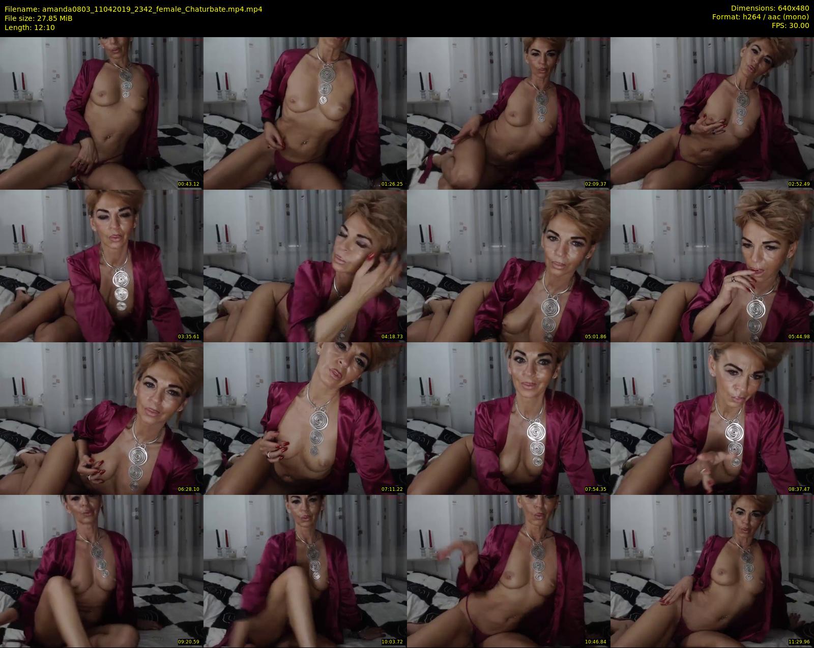 amanda0803 — 13 minute Chaturbate female cam show recording, 480p, Apr 11, 2019