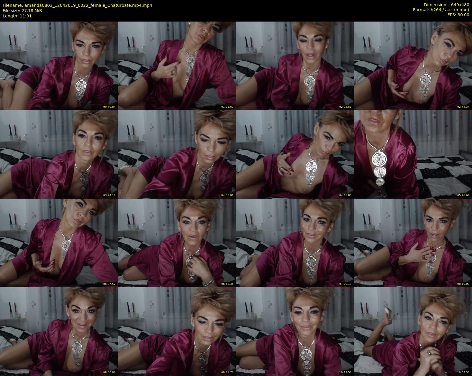 amanda0803 — 12 minute Chaturbate female cam show recording, 480p, Apr 12, 2019