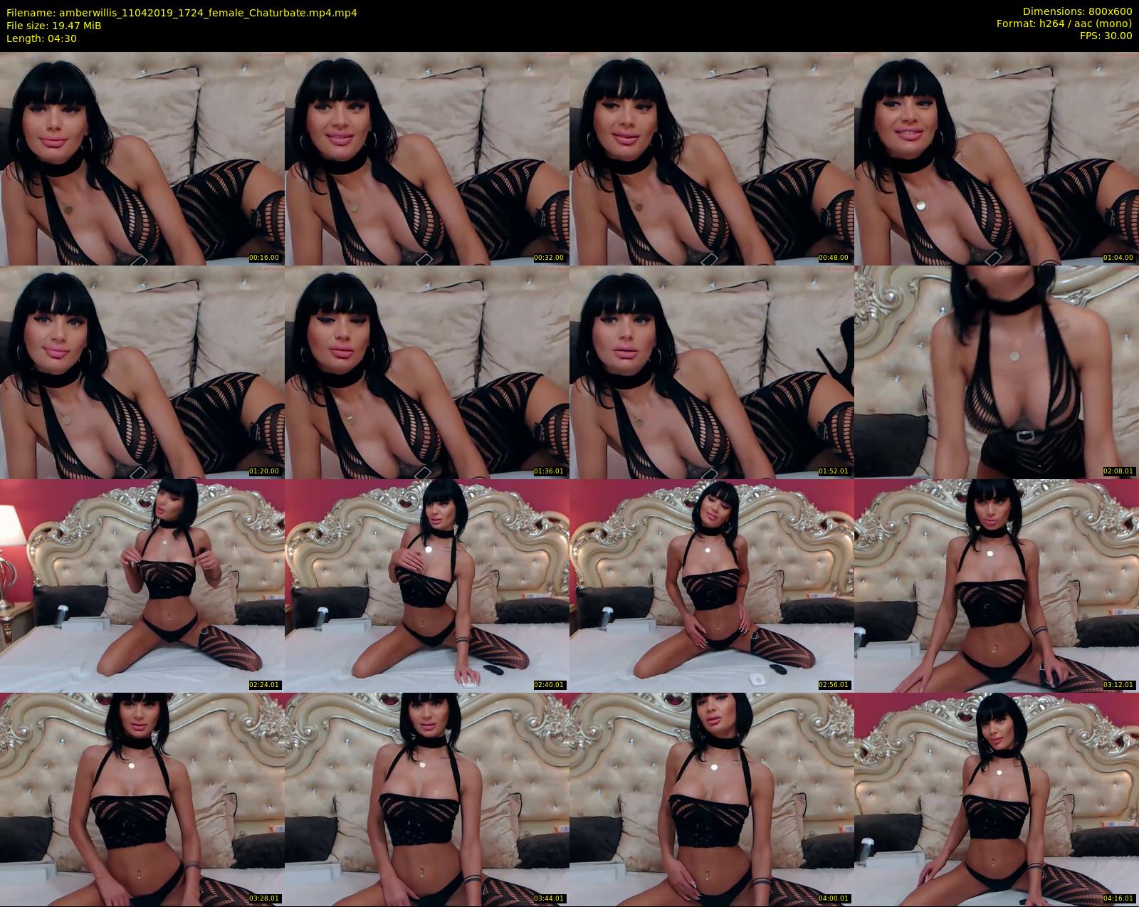 amberwillis — 5 minute Chaturbate female cam show recording, 480p, Apr 11, 2019