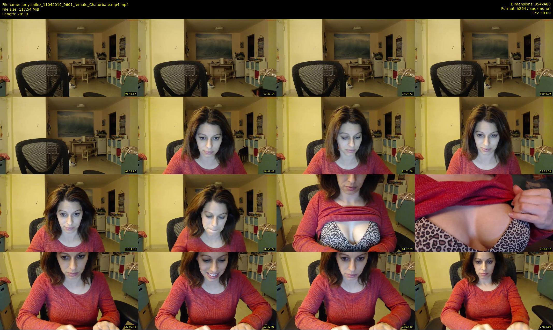 amysmilez — 29 minute Chaturbate female cam show recording, 480p, Apr 11, 2019