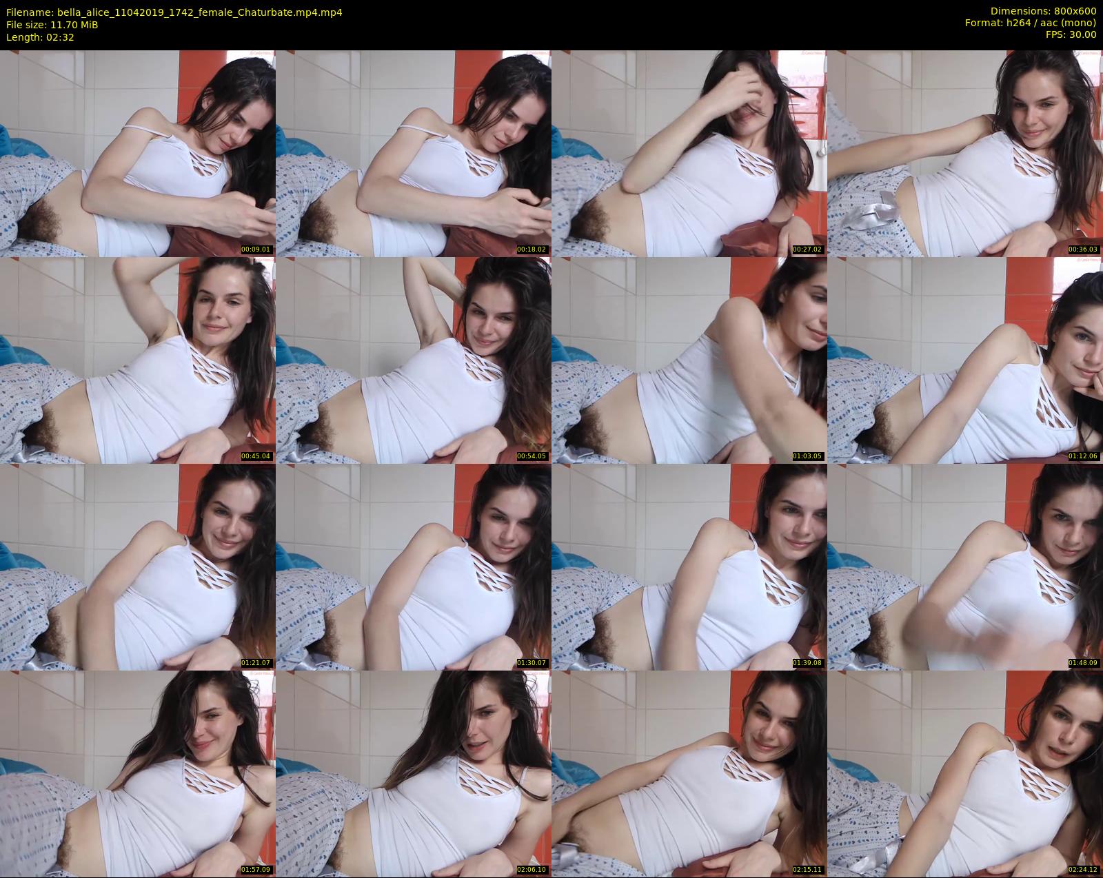 bella_alice — 3 minute Chaturbate female cam show recording, 480p, Apr 11, 2019