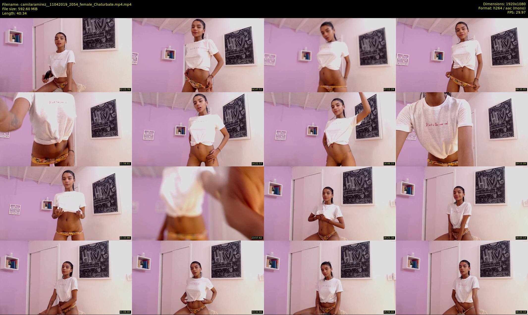 camilaramirez_ — 41 minute Chaturbate female cam show recording, 1080p, Apr 11, 2019