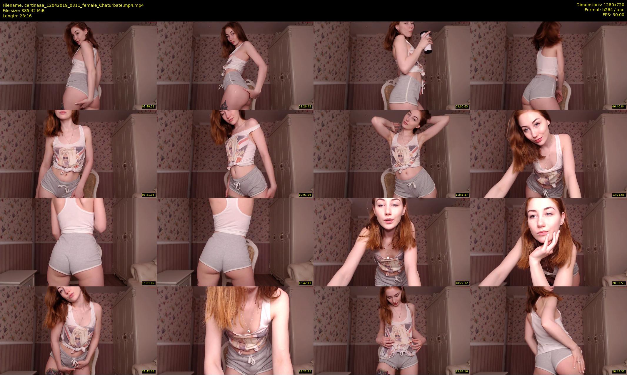 certinaaa — 29 minute Chaturbate female cam show recording, 720p, Apr 12, 2019