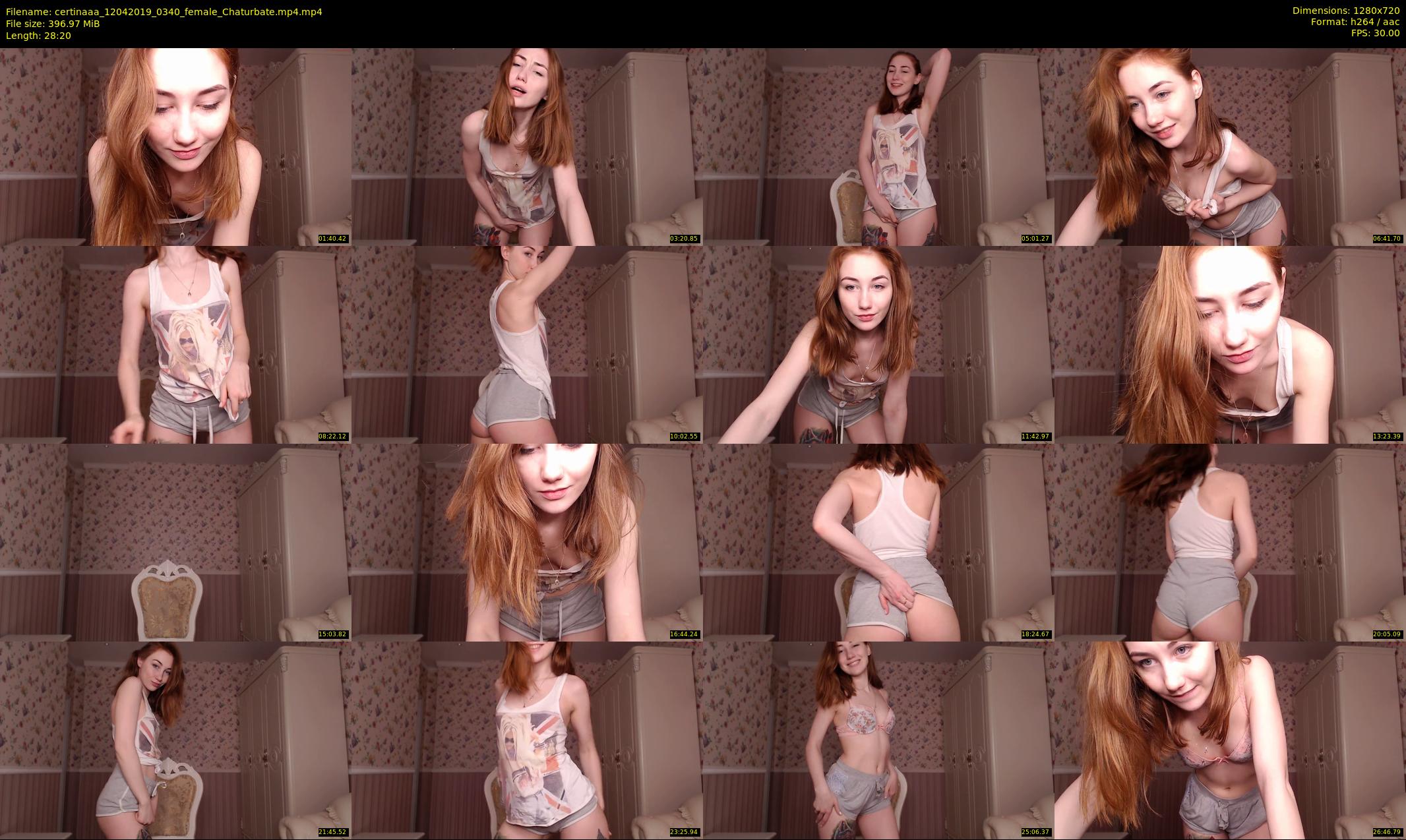 certinaaa — 29 minute Chaturbate female cam show recording, 720p, Apr 12, 2019