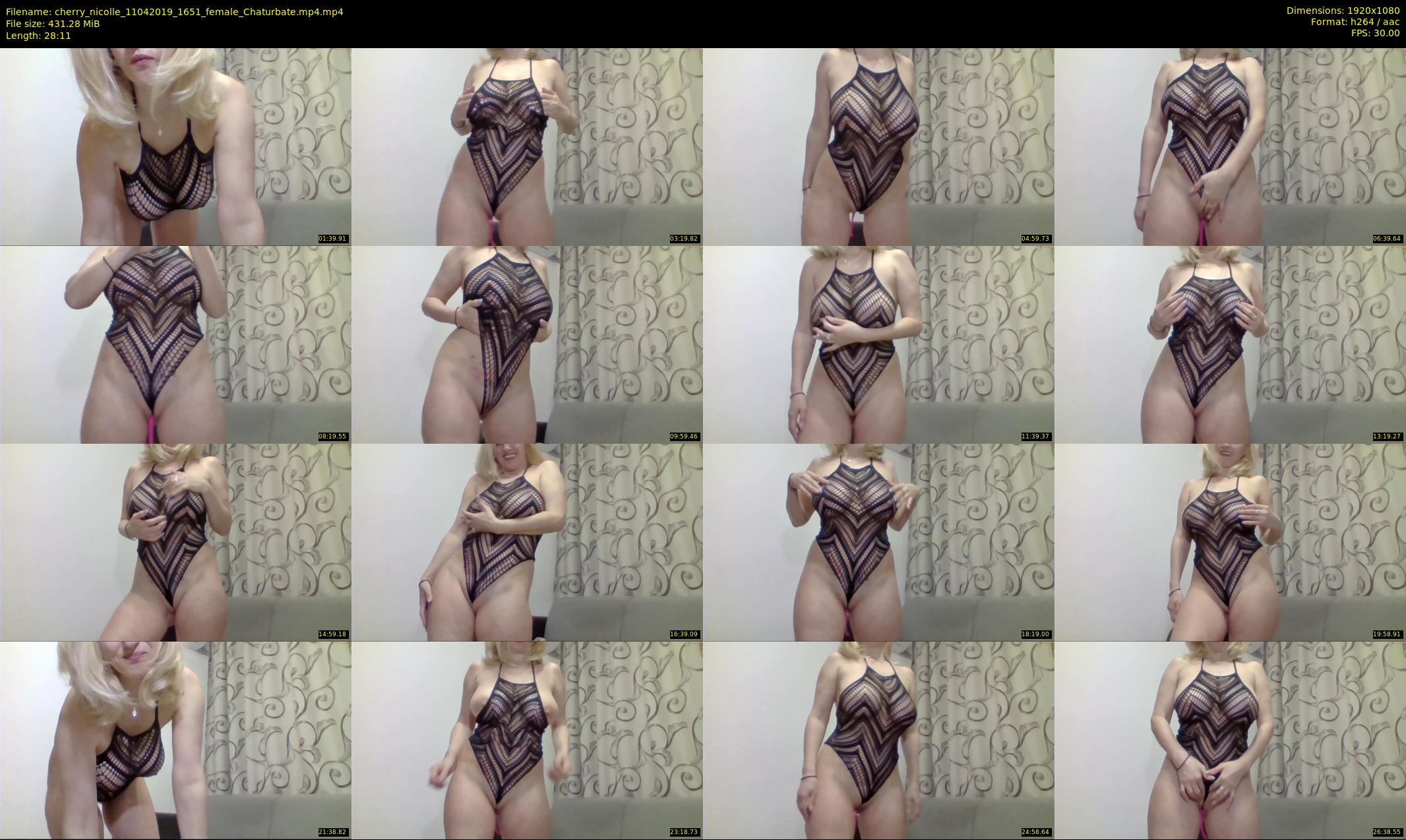 cherry_nicolle — 29 minute Chaturbate female cam show recording, 1080p, Apr 11, 2019