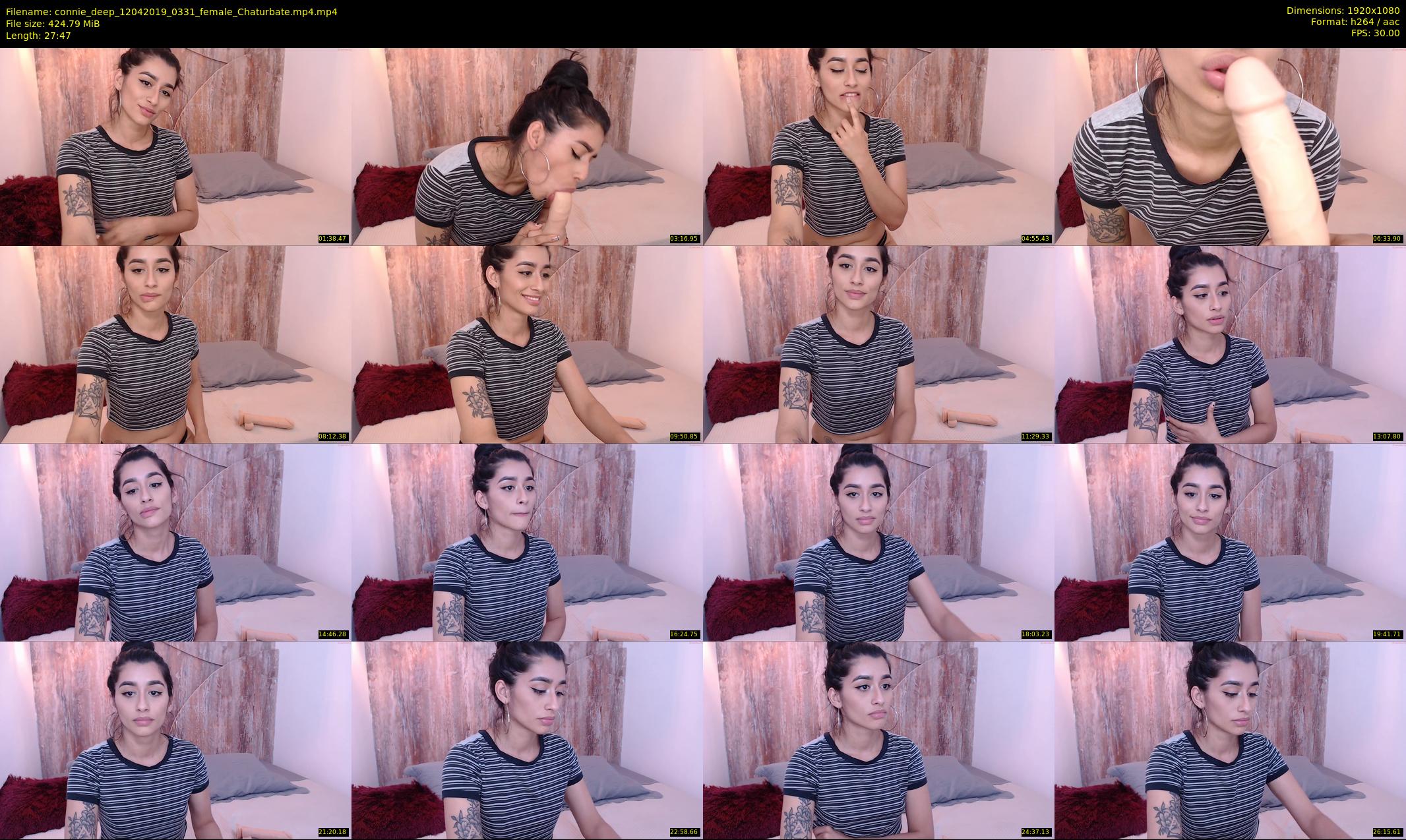 connie_deep — 28 minute Chaturbate female cam show recording, 1080p, Apr 12, 2019