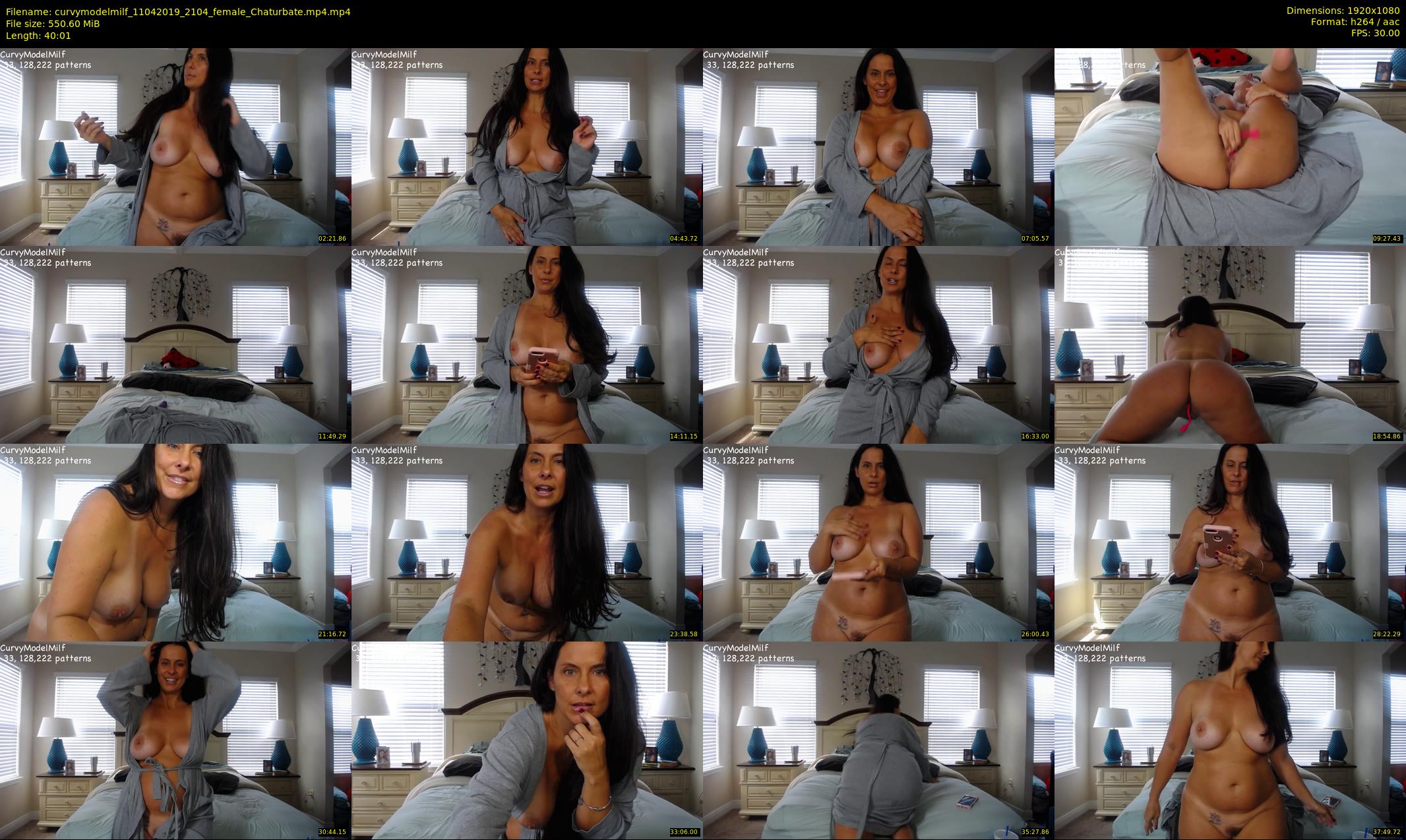 curvymodelmilf — 41 minute Chaturbate female cam show recording, 1080p, Apr 11, 2019