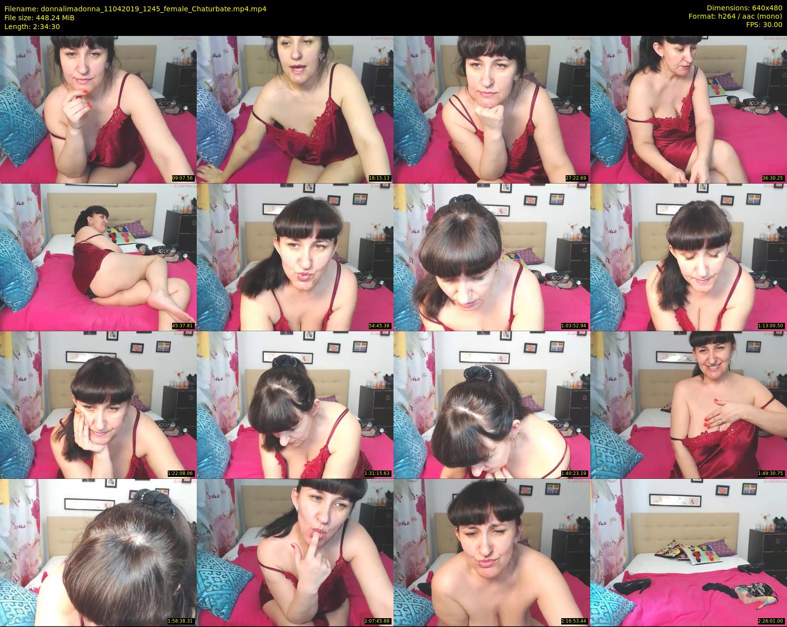 donnalimadonna — 155 minute Chaturbate female cam show recording, 480p, Apr 11, 2019