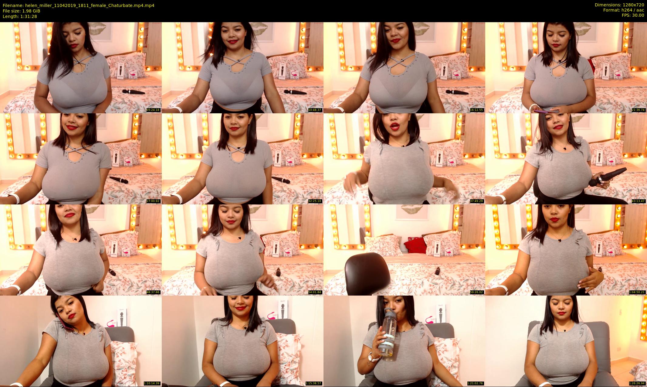 helen_miller — 92 minute Chaturbate female cam show recording, 720p, Apr 11, 2019