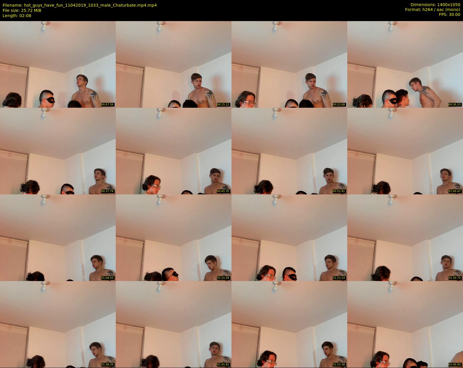 hot_guys_have_fun — 3 minute Chaturbate male cam show recording, 720p, Apr 11, 2019