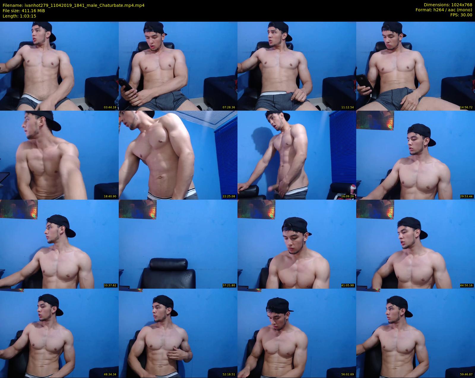 ivanhot279 — 64 minute Chaturbate male cam show recording, 720p, Apr 11, 2019