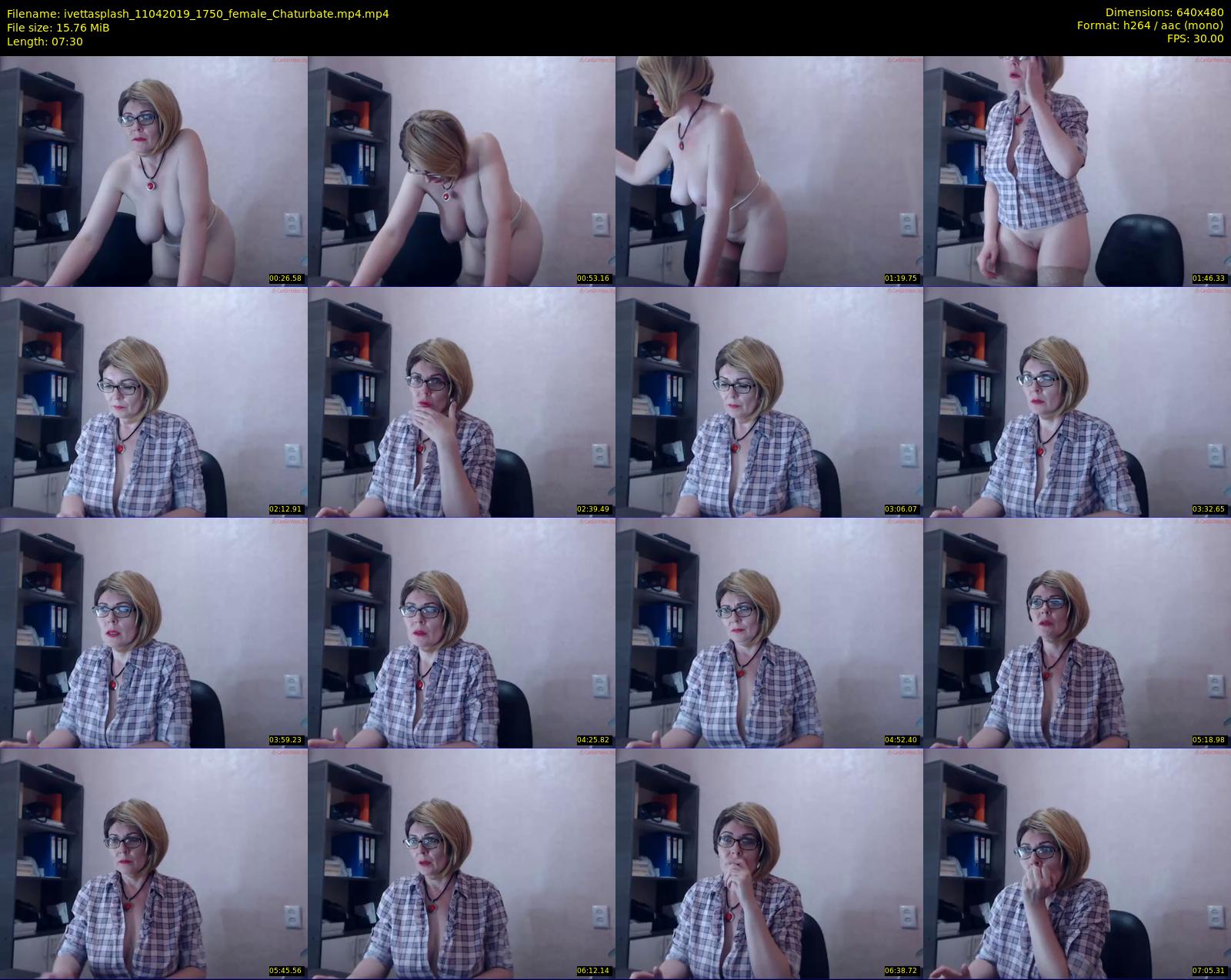 ivettasplash — 8 minute Chaturbate female cam show recording, 480p, Apr 11, 2019