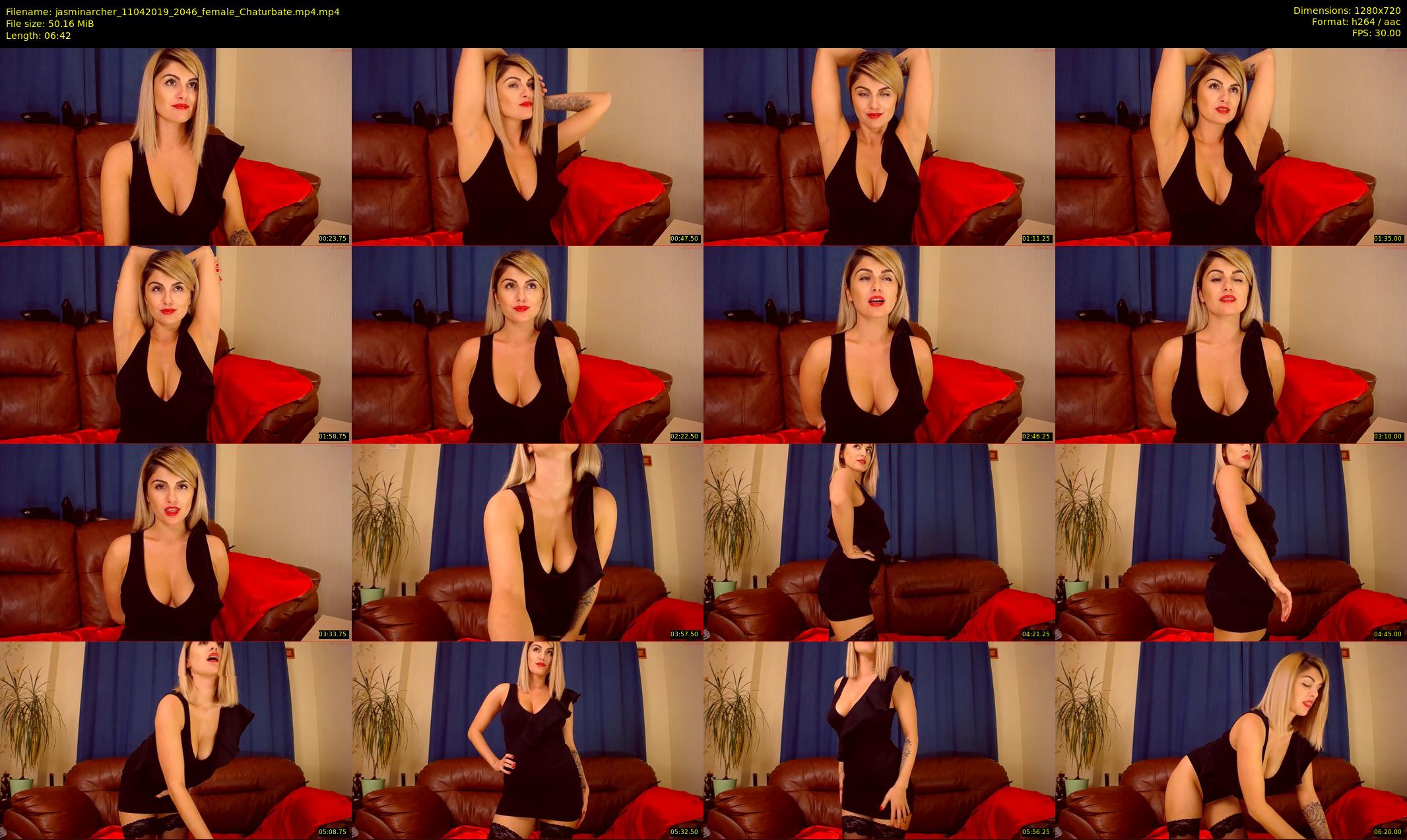 jasminarcher — 7 minute Chaturbate female cam show recording, 720p, Apr 11, 2019