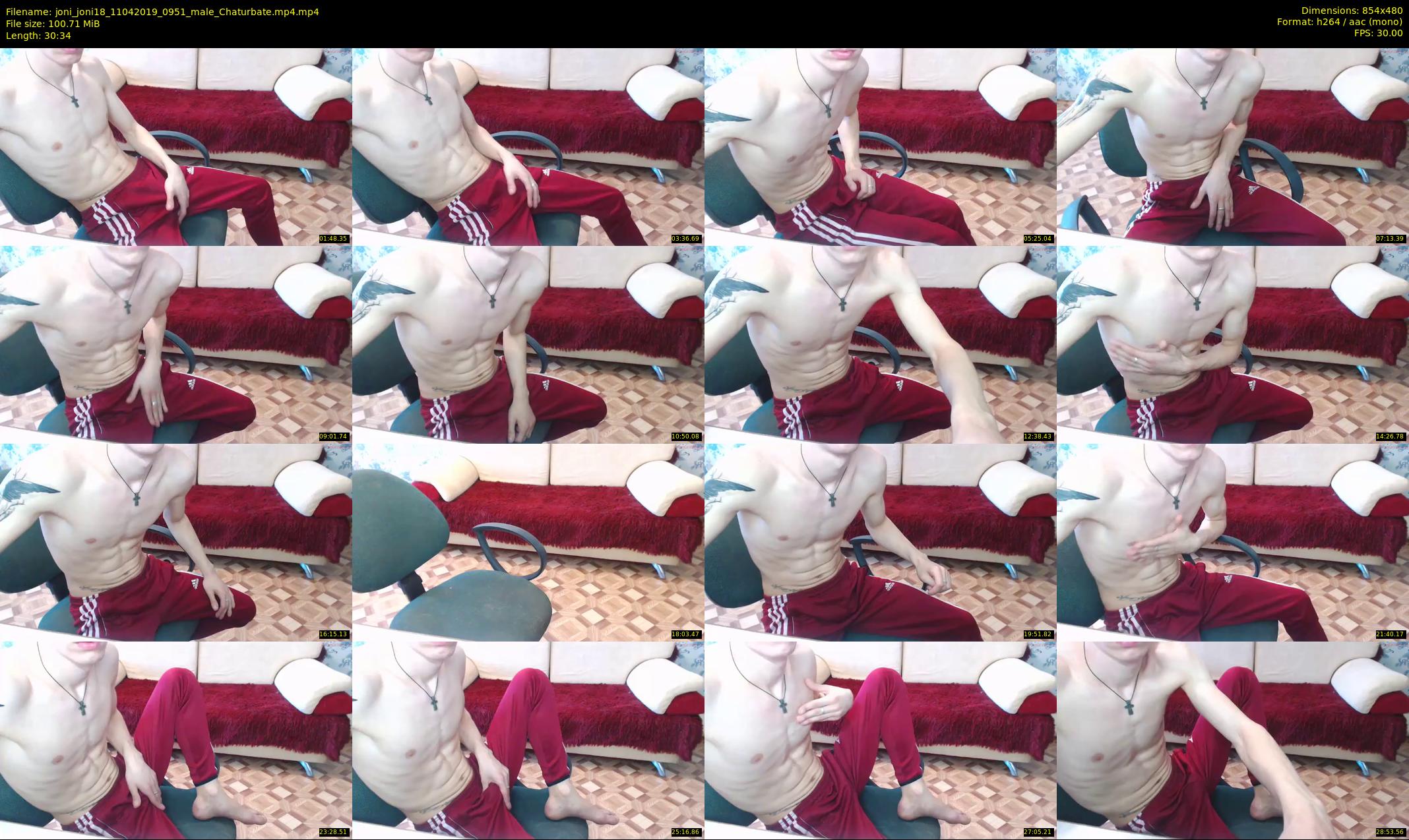 joni_joni18 — 31 minute Chaturbate male cam show recording, 480p, Apr 11, 2019