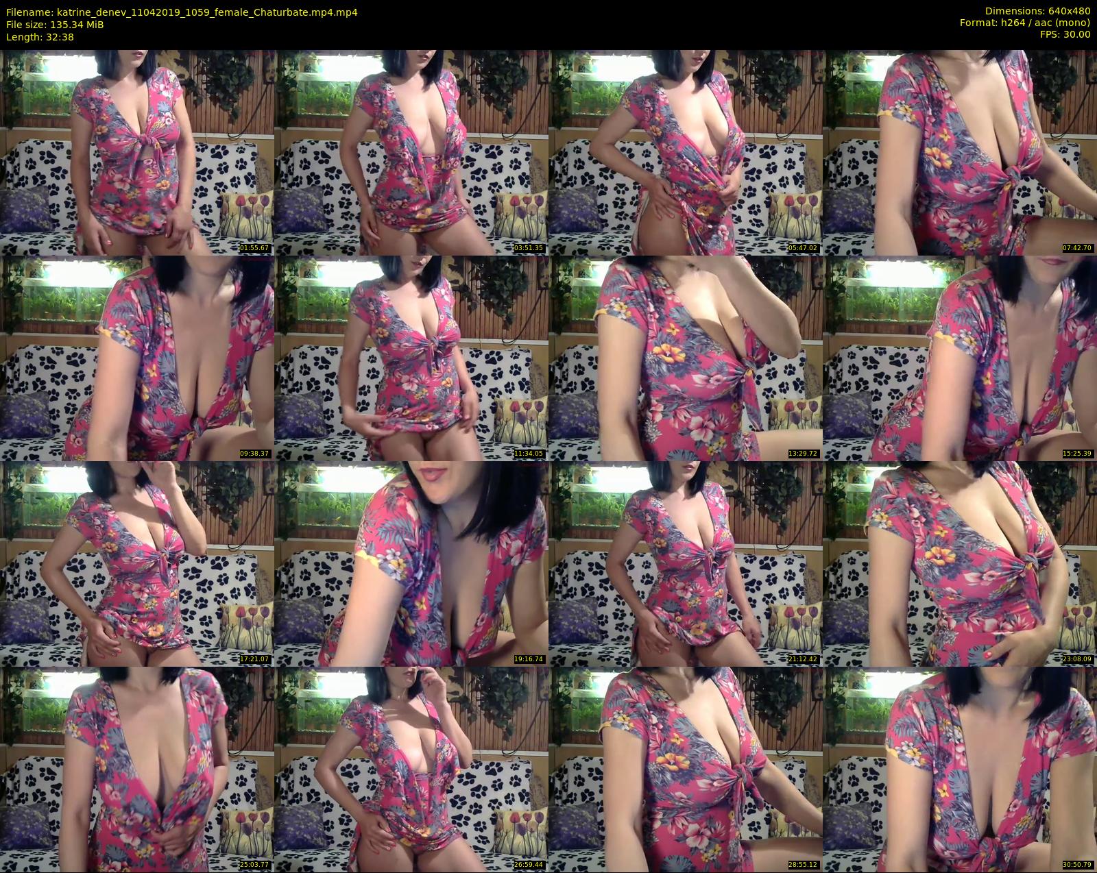 katrine_denev — 33 minute Chaturbate female cam show recording, 480p, Apr 11, 2019