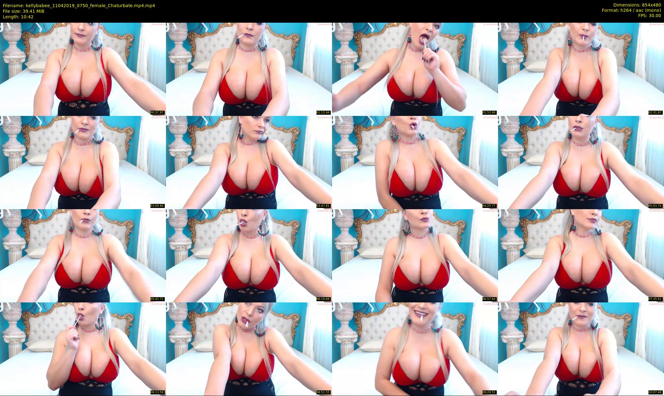 kellybabee — 11 minute Chaturbate female cam show recording, 480p, Apr 11, 2019