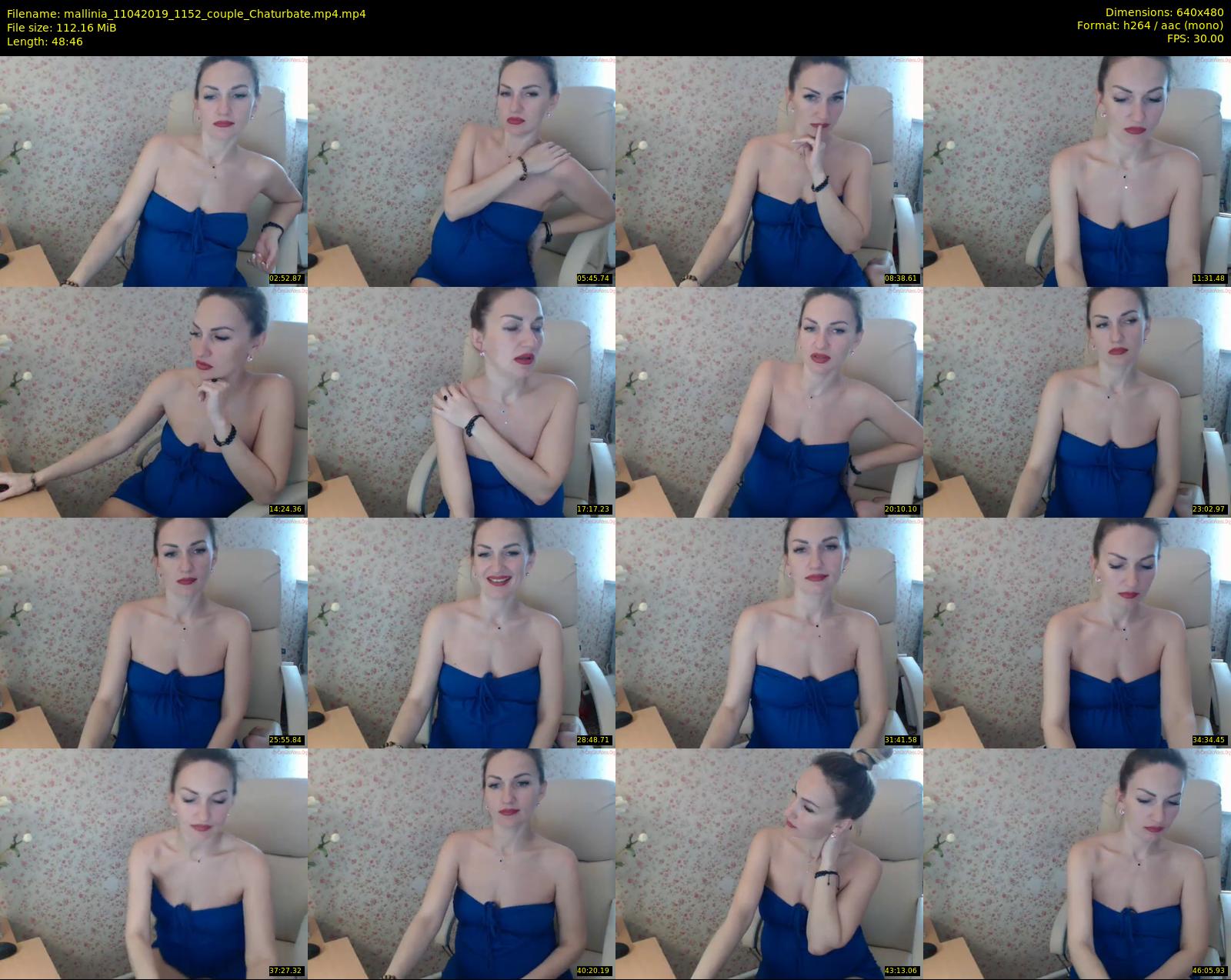 mallinia — 49 minute Chaturbate female cam show recording, 480p, Apr 11, 2019