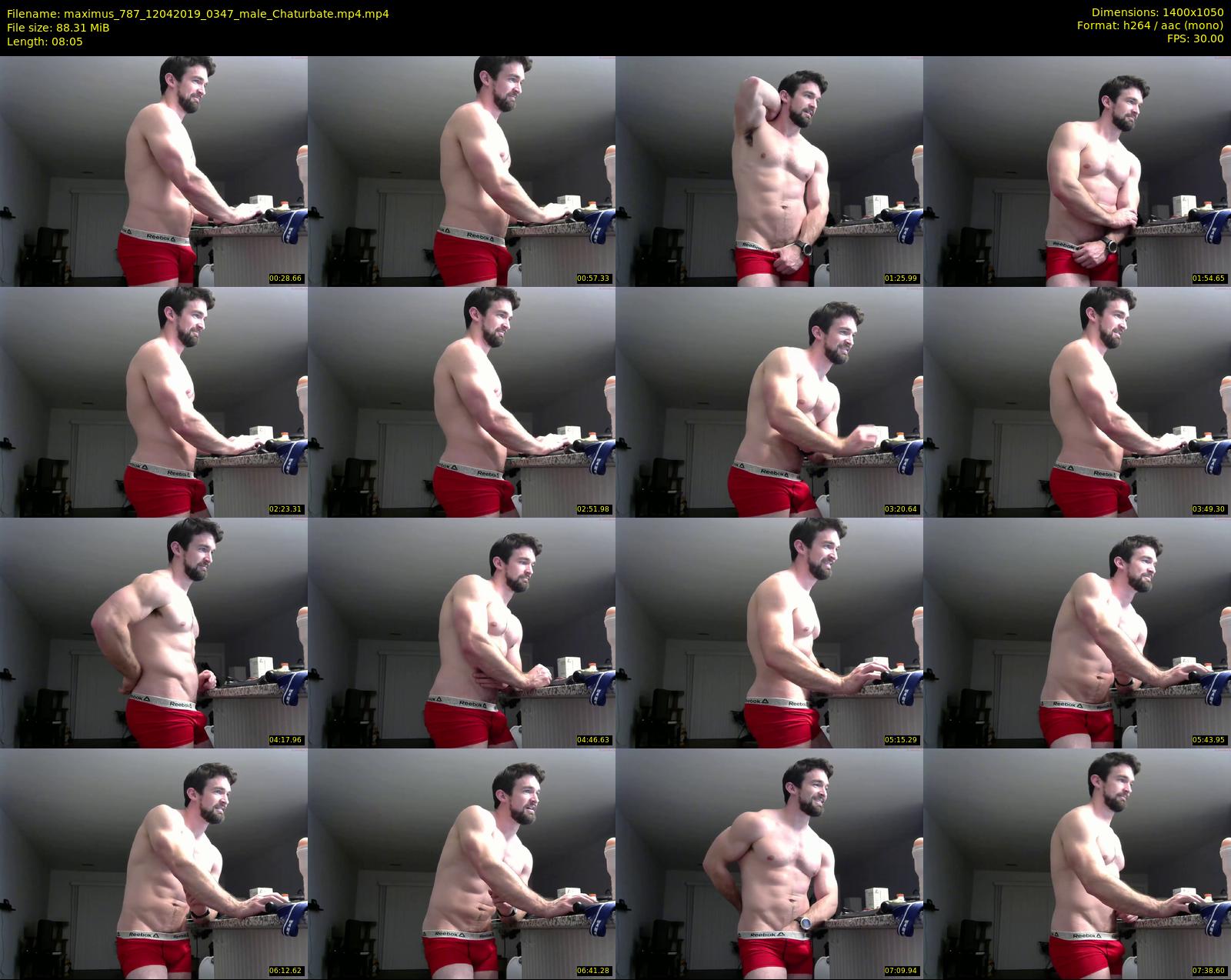 maximus_787 — 9 minute Chaturbate male cam show recording, 720p, Apr 12, 2019