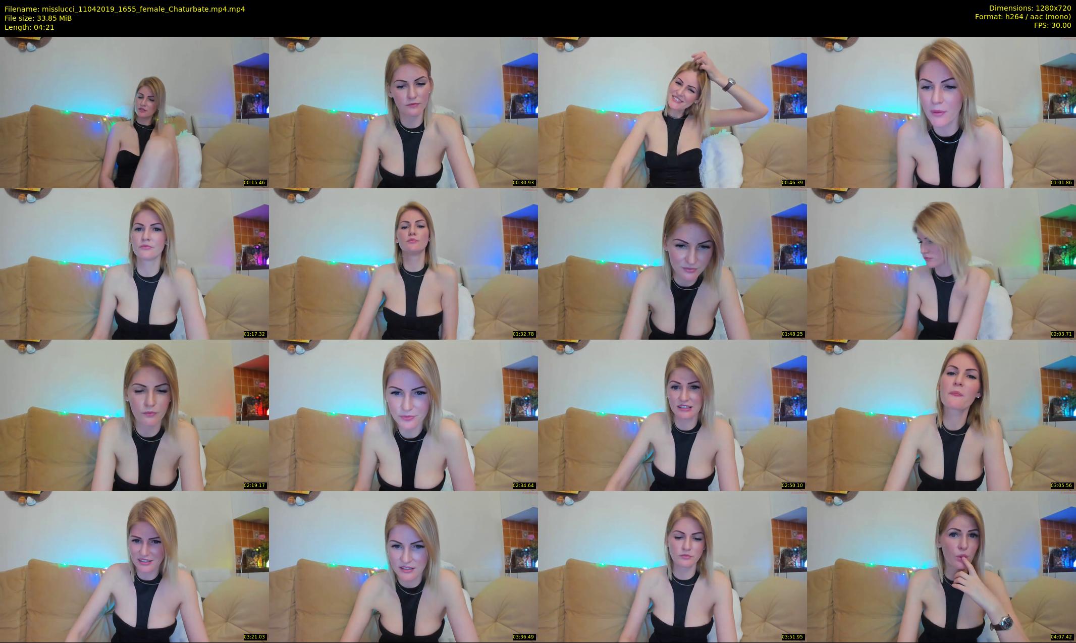 misslucci — 5 minute Chaturbate female cam show recording, 720p, Apr 11, 2019