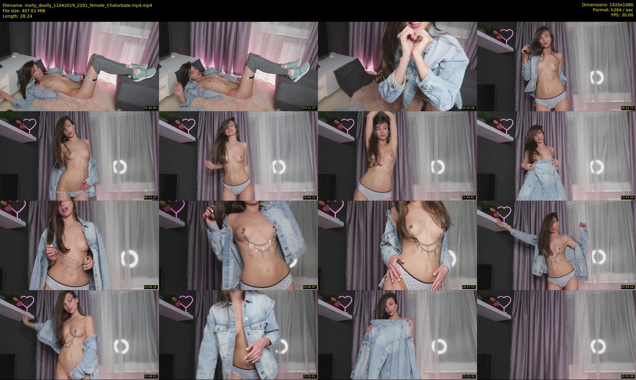 molly_doolly — 29 minute Chaturbate female cam show recording, 1080p, Apr 11, 2019