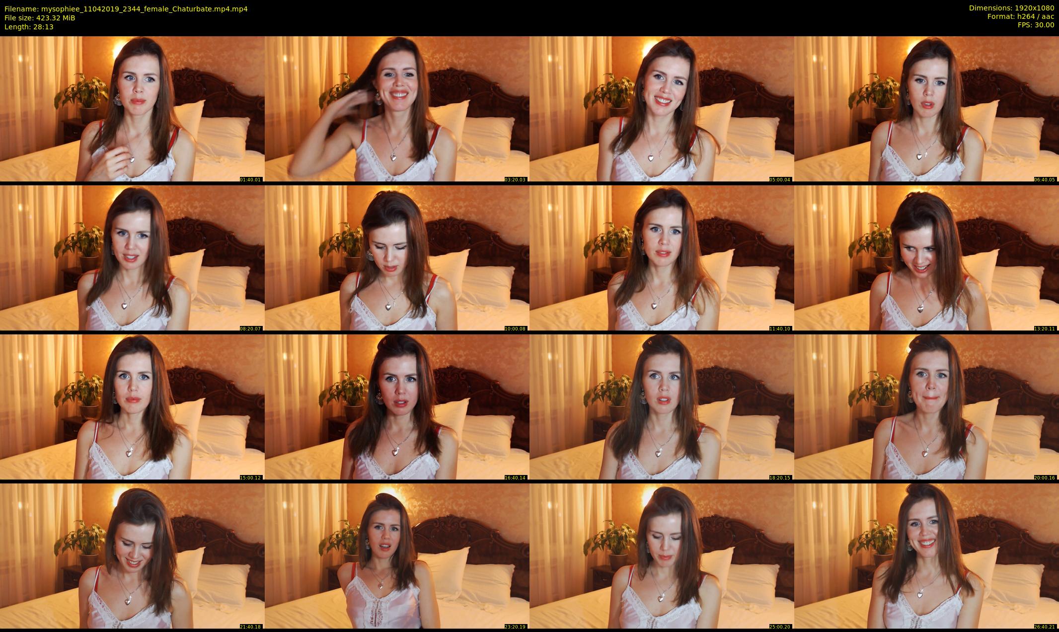 mysophiee — 29 minute Chaturbate female cam show recording, 1080p, Apr 11, 2019