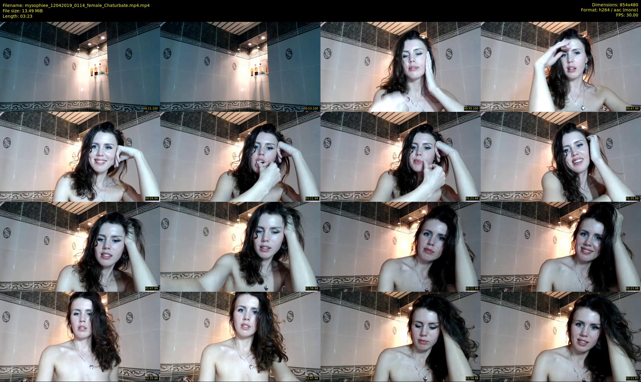 mysophiee — 4 minute Chaturbate female cam show recording, 480p, Apr 12, 2019