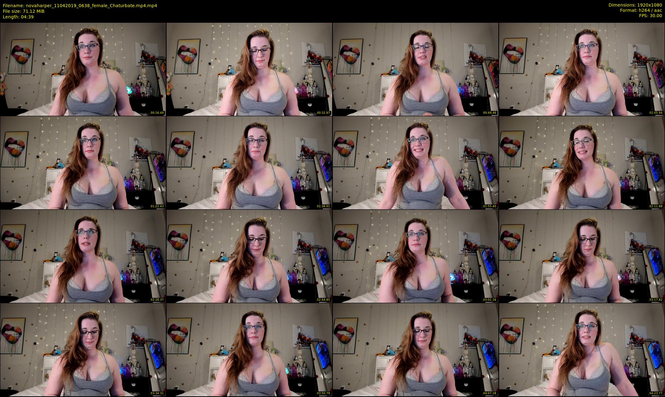 novaharper — 5 minute Chaturbate female cam show recording, 1080p, Apr 11, 2019