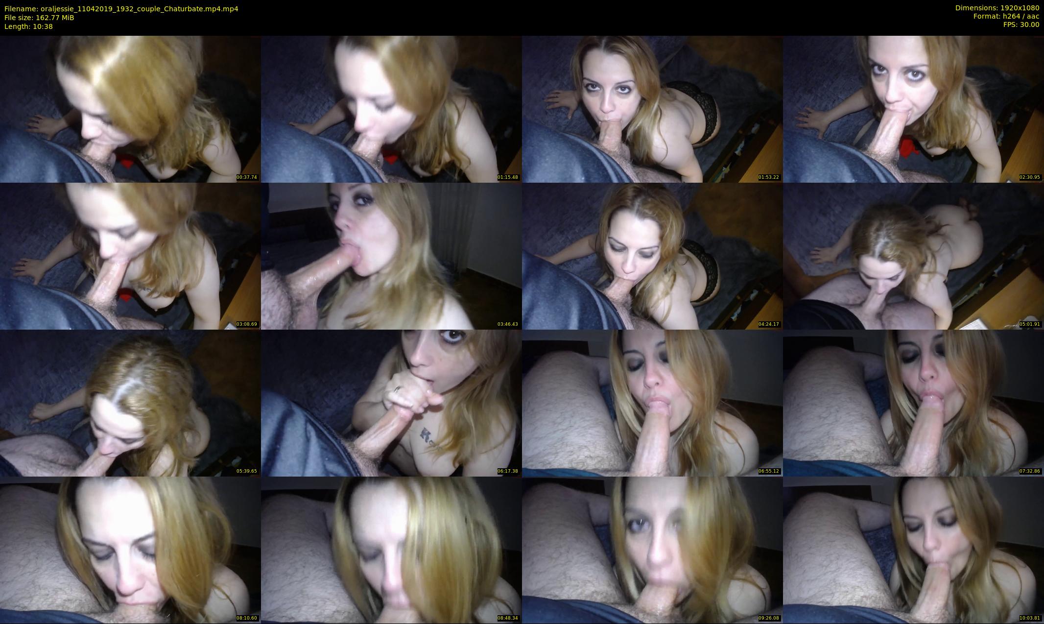 oraljessie — 11 minute Chaturbate couple cam show recording, 1080p, Apr 11, 2019