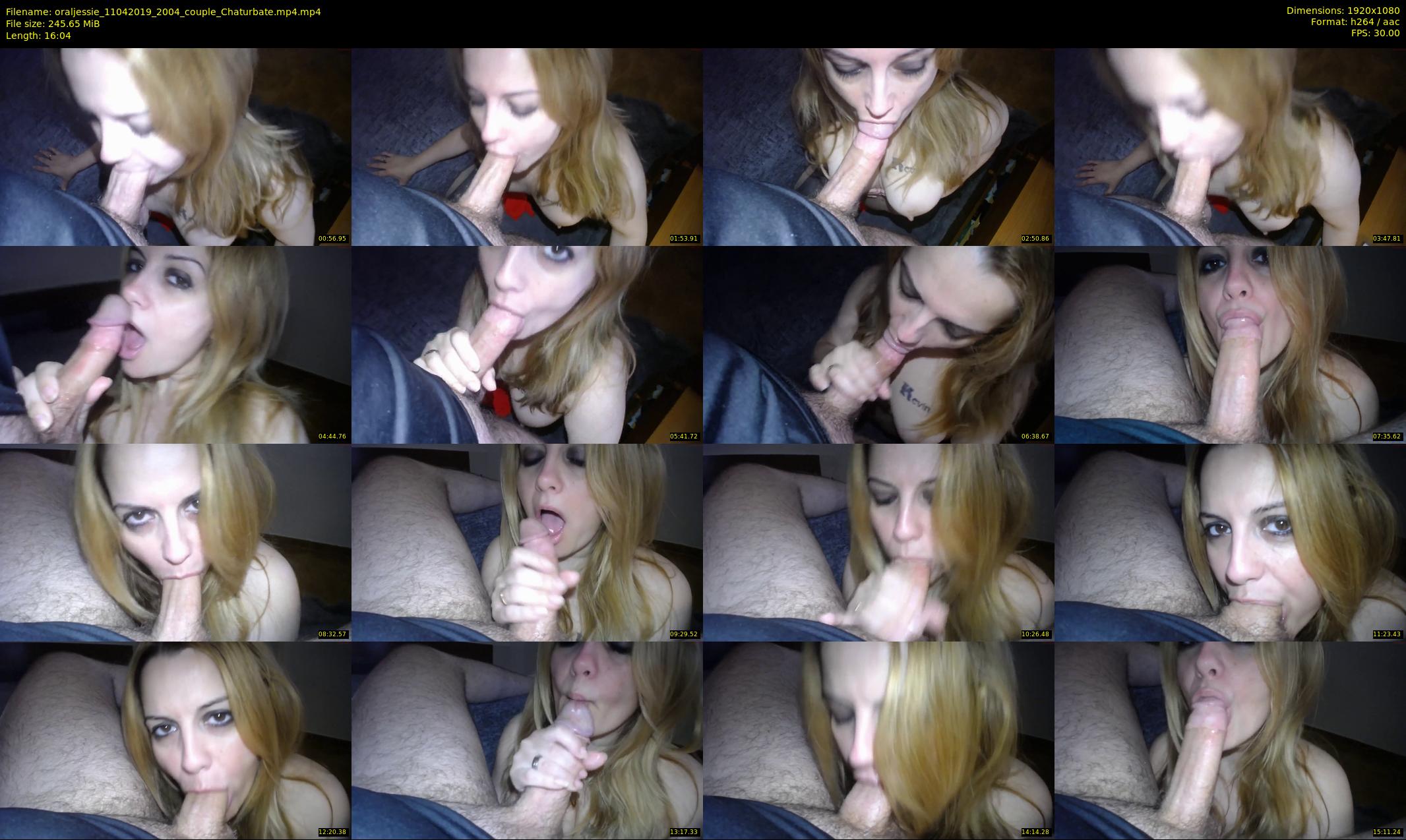 oraljessie — 17 minute Chaturbate couple cam show recording, 1080p, Apr 11, 2019