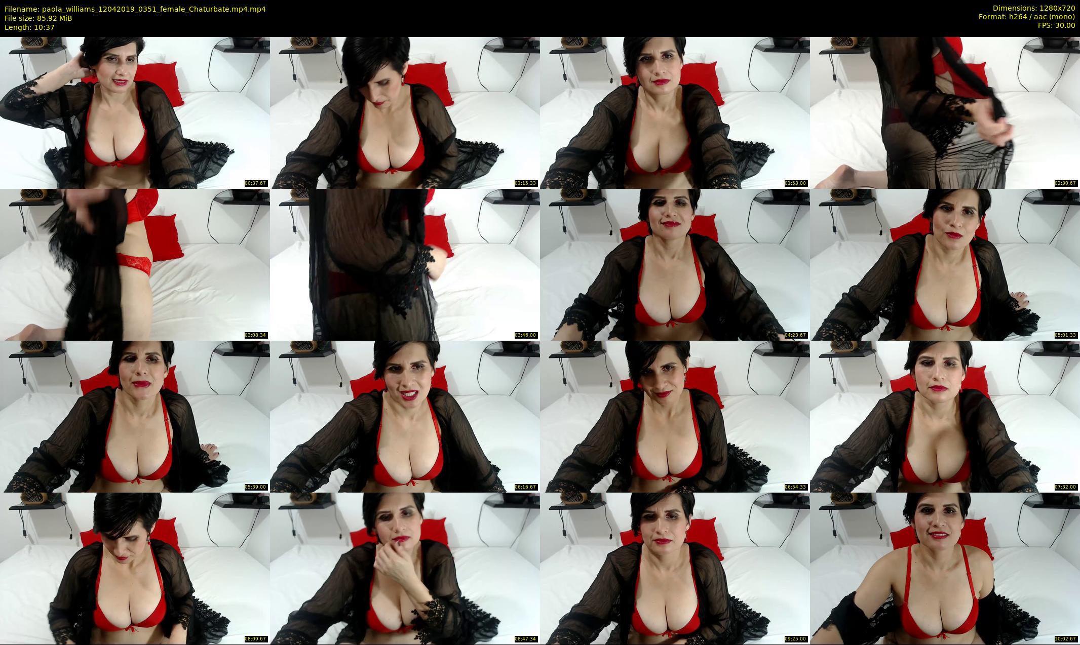 paola_williams — 11 minute Chaturbate female cam show recording, 720p, Apr 12, 2019