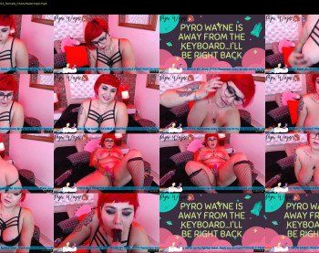 pyrowayne — 93 minute Chaturbate female cam show recording, 720p, Apr 12, 2019
