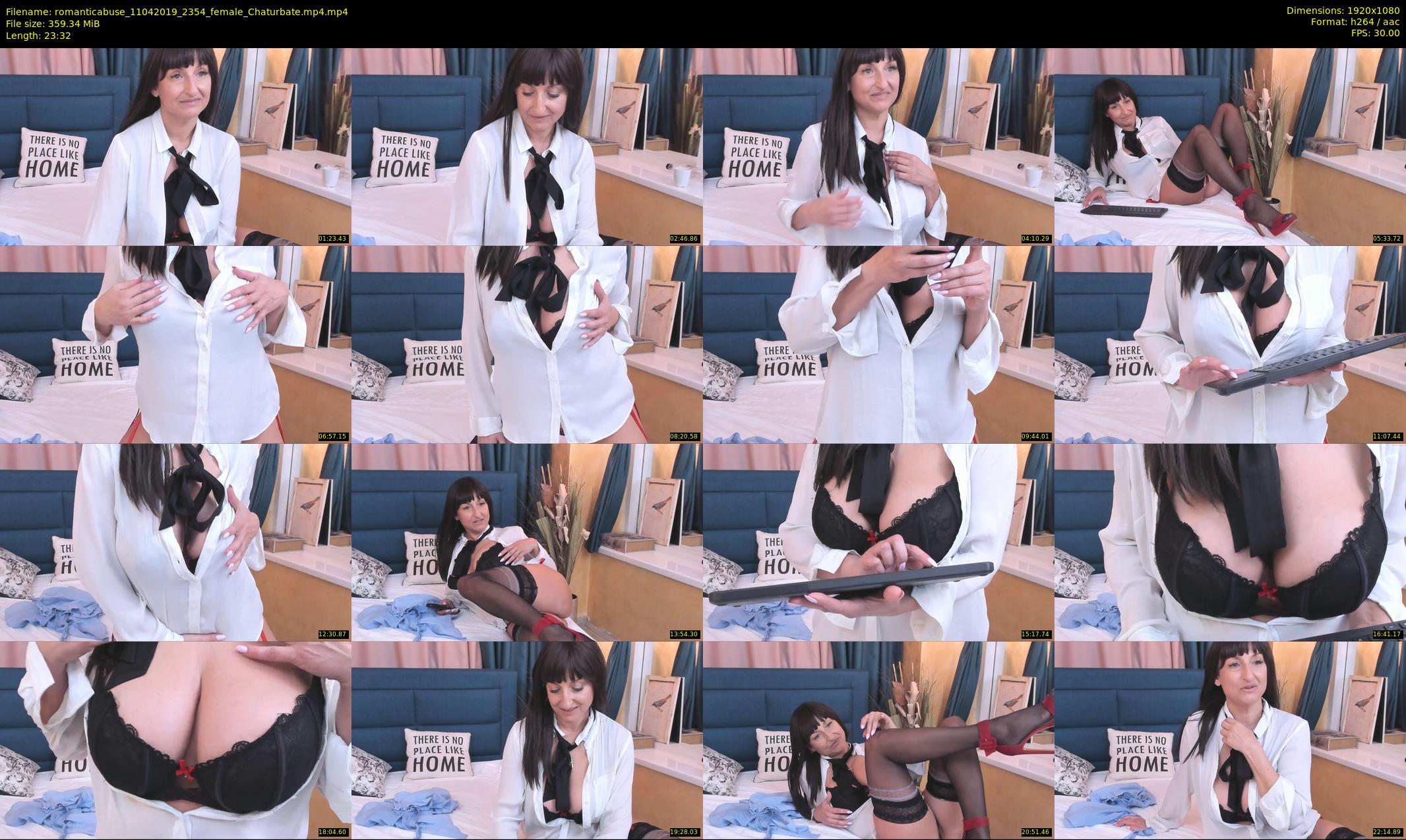 romanticabuse — 24 minute Chaturbate female cam show recording, 1080p, Apr 11, 2019