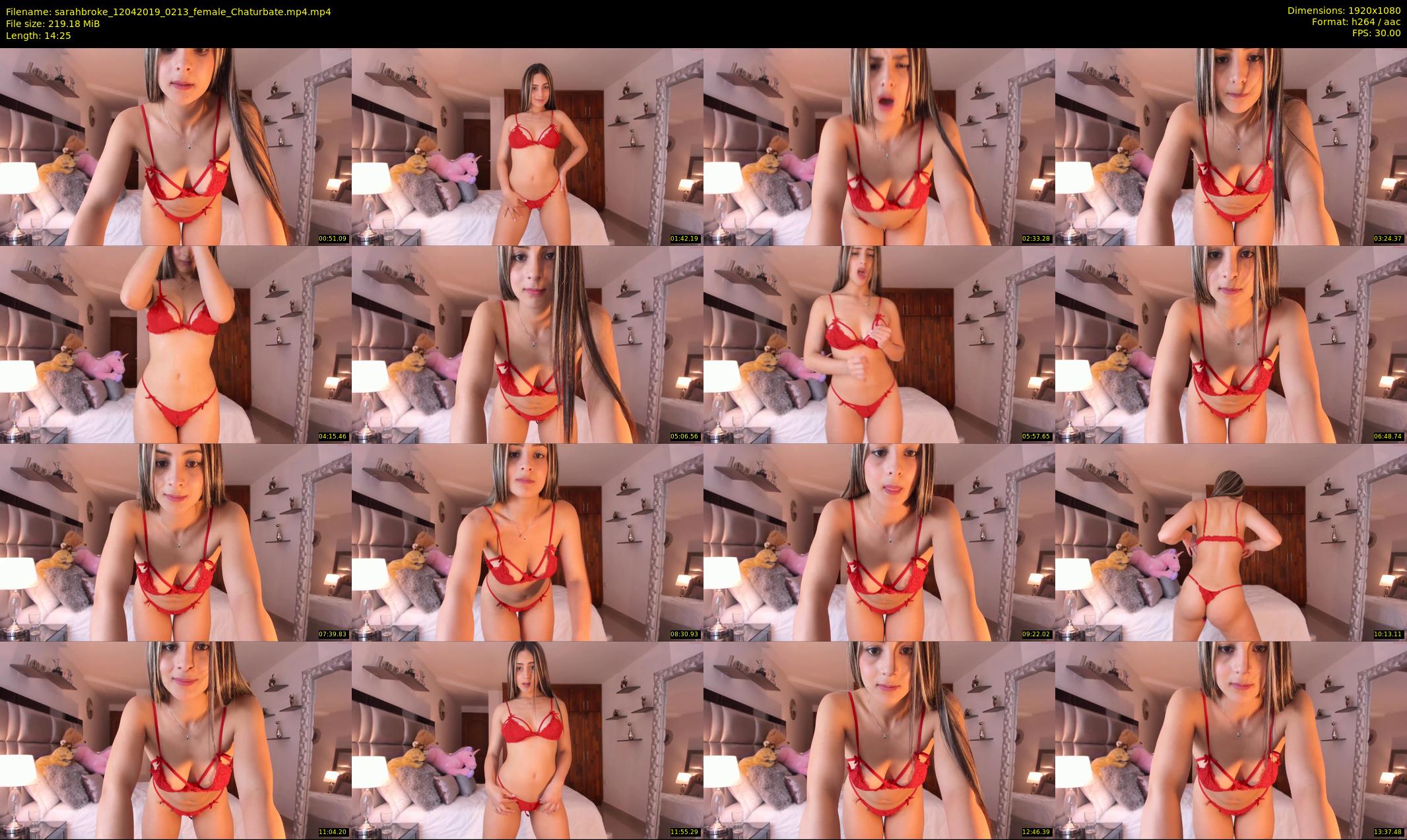 sarahbroke — 15 minute Chaturbate female cam show recording, 1080p, Apr 12, 2019