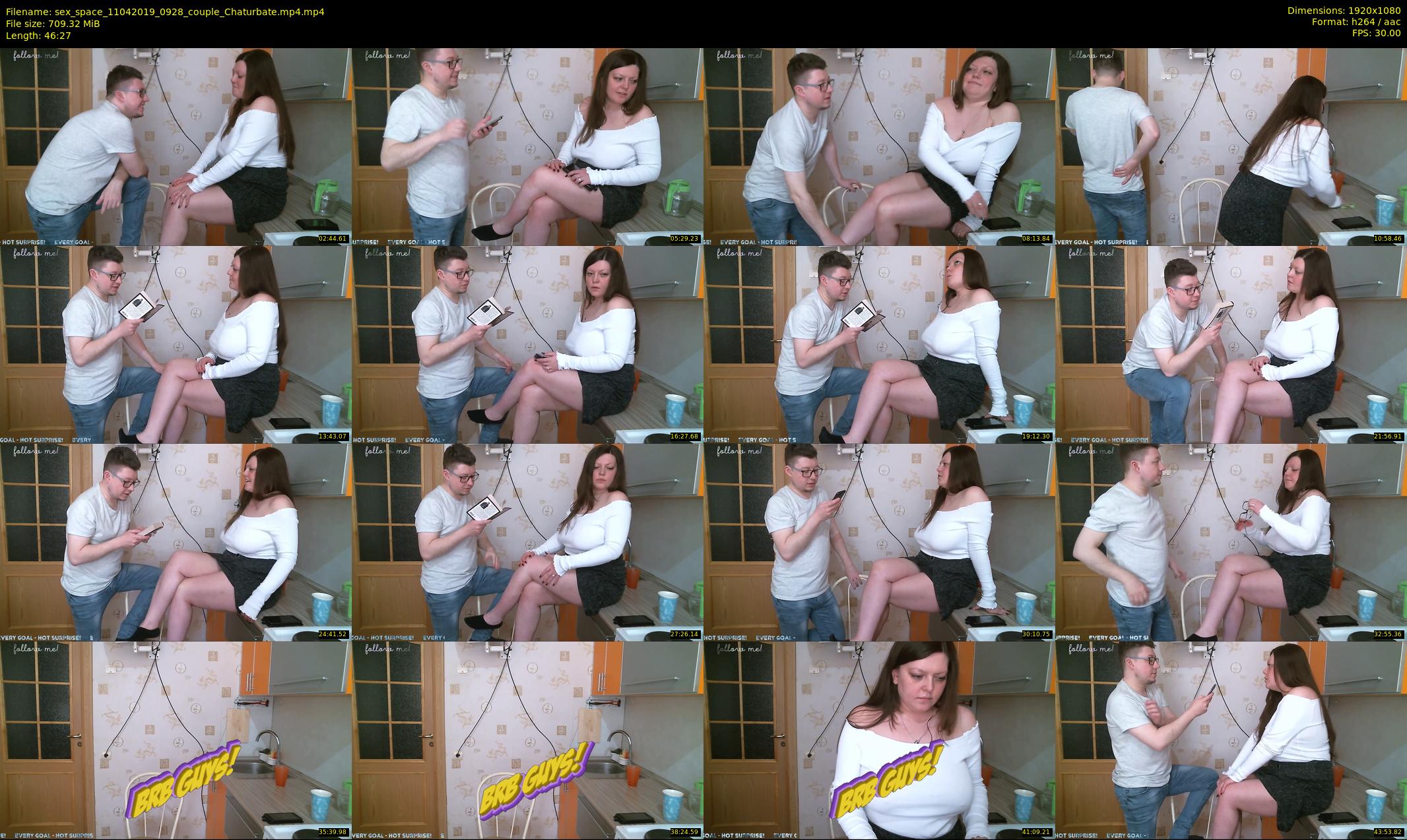 sex_space — 47 minute Chaturbate couple cam show recording, 1080p, Apr 11, 2019