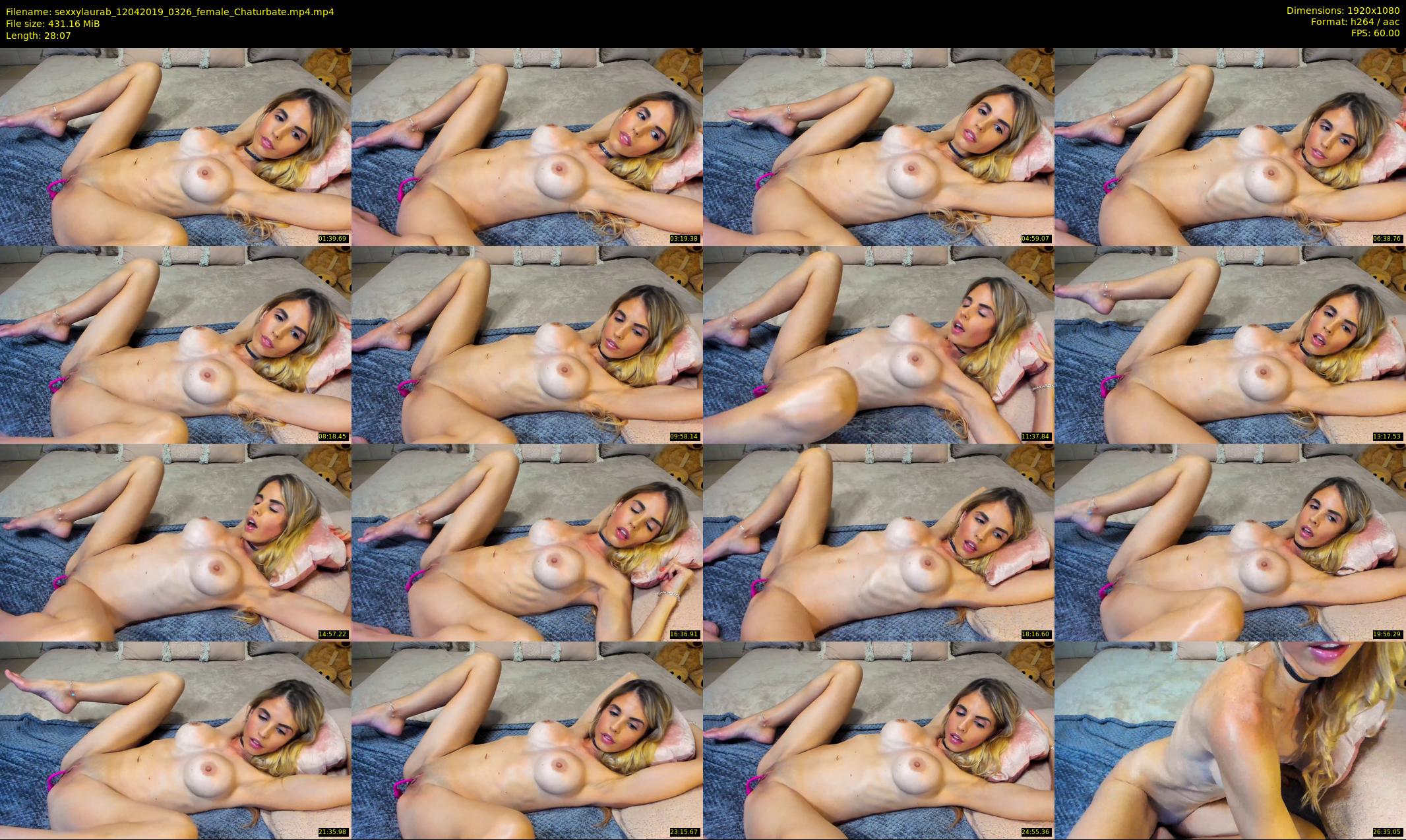 sexxylaurab — 29 minute Chaturbate female cam show recording, 1080p, Apr 12, 2019