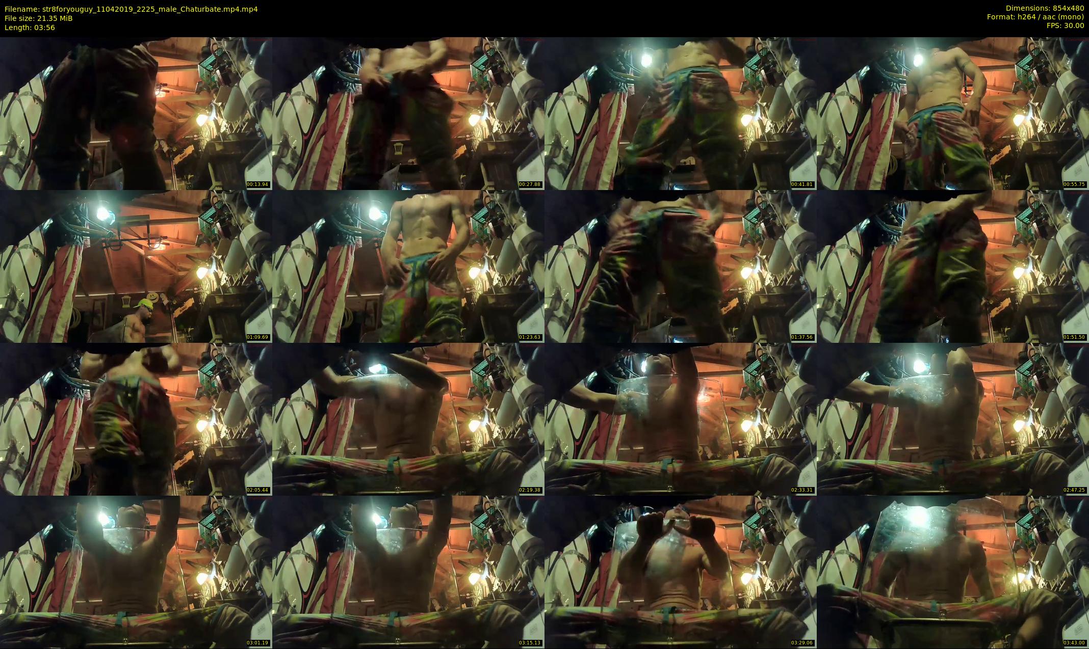 str8foryouguy — 4 minute Chaturbate male cam show recording, 480p, Apr 11, 2019