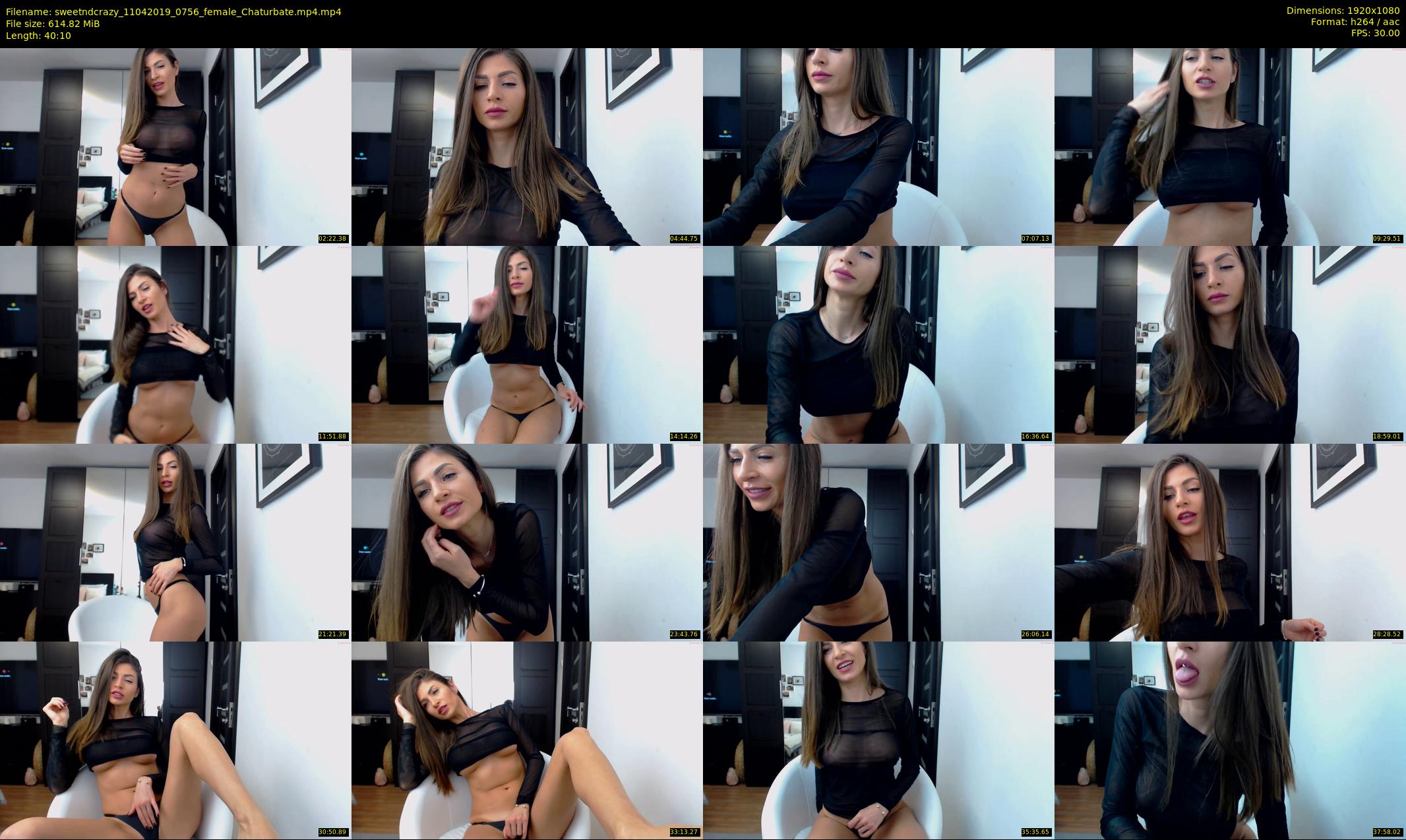 sweetndcrazy — 41 minute Chaturbate female cam show recording, 1080p, Apr 11, 2019