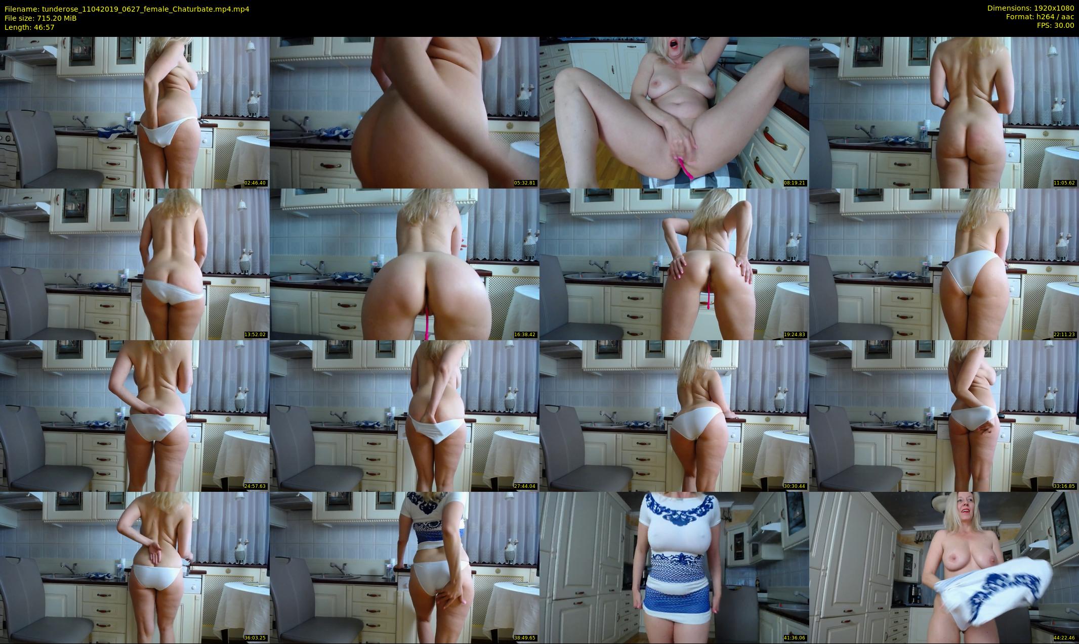 tunderose — 47 minute Chaturbate female cam show recording, 1080p, Apr 11, 2019