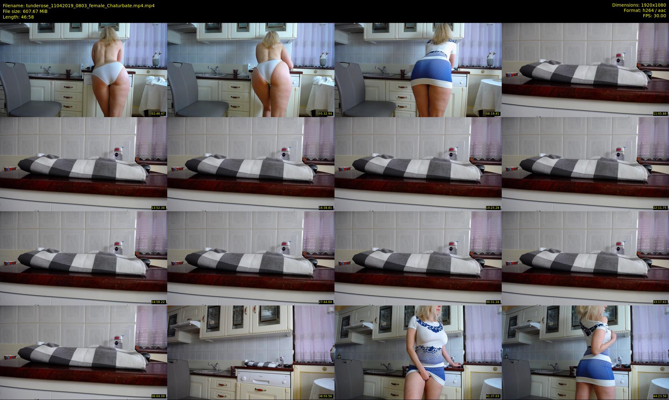tunderose — 47 minute Chaturbate female cam show recording, 1080p, Apr 11, 2019