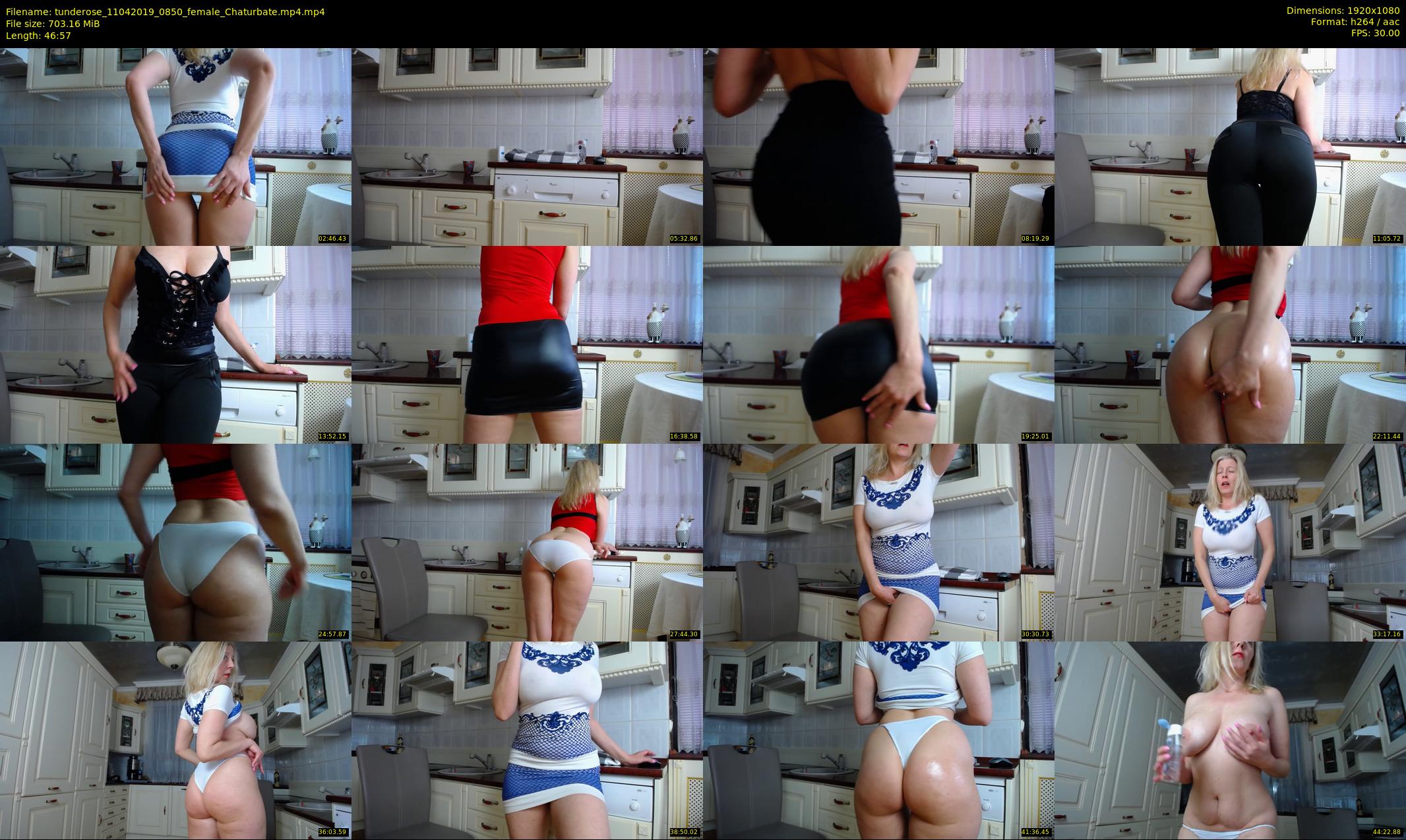 tunderose — 47 minute Chaturbate female cam show recording, 1080p, Apr 11, 2019