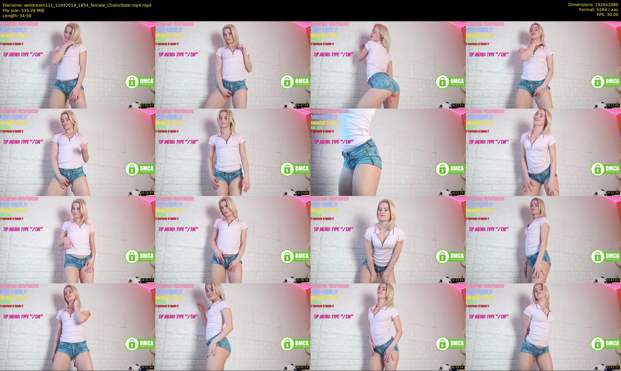 wetdream111 — 35 minute Chaturbate couple cam show recording, 1080p, Apr 11, 2019