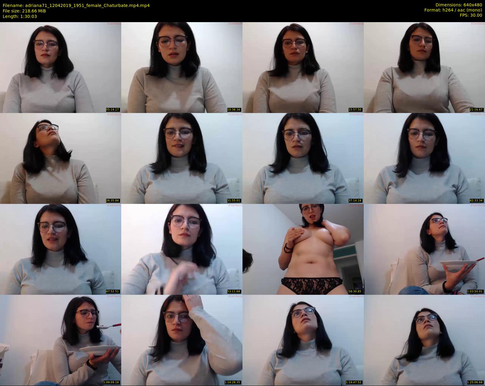 adriana71 — 91 minute Chaturbate couple cam show recording, 480p, Apr 12, 2019