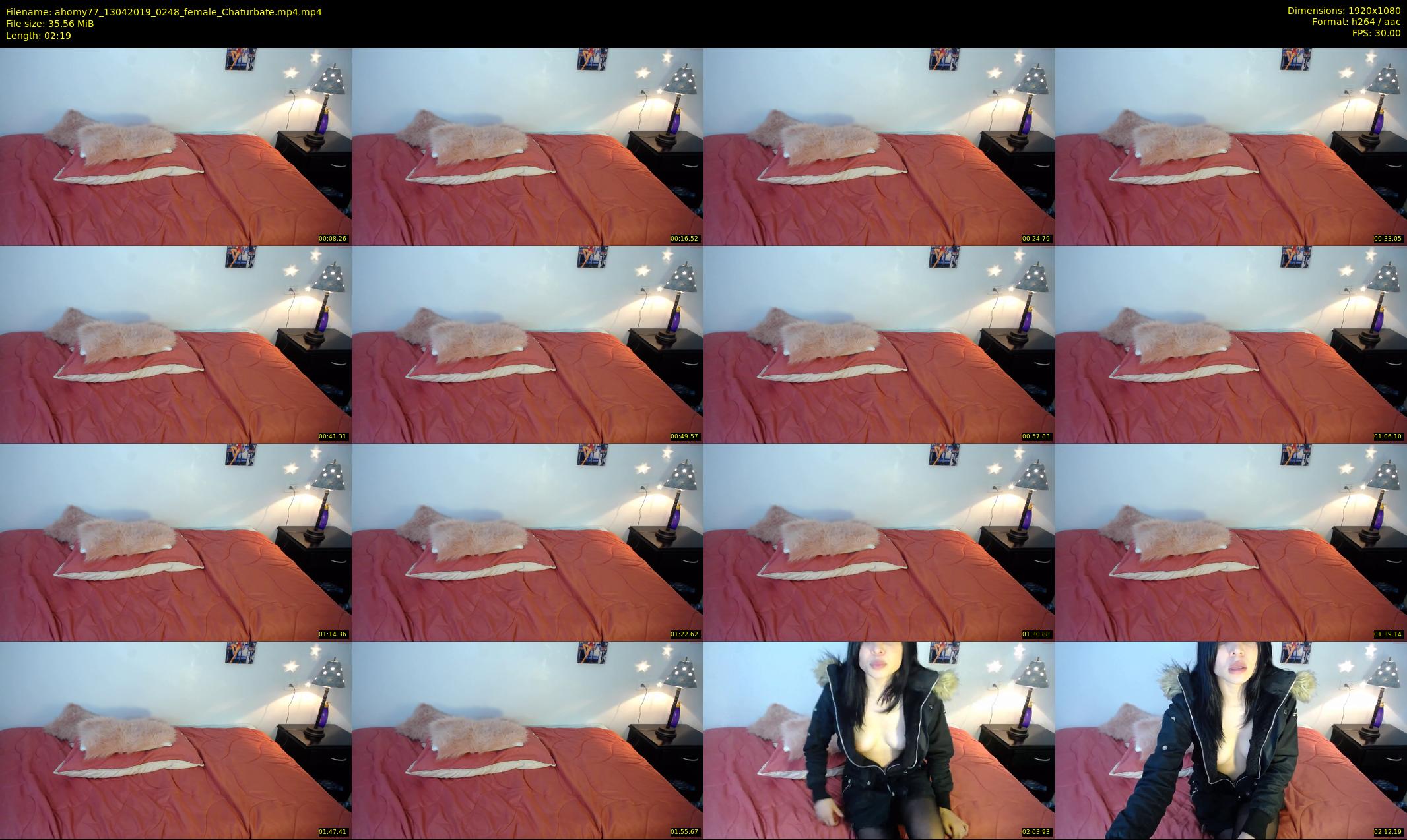 ahomy77 — 3 minute Chaturbate female cam show recording, 1080p, Apr 13, 2019
