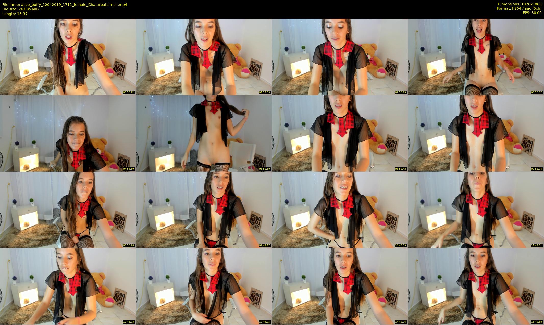 alice_buffy — 17 minute Chaturbate female cam show recording, 1080p, Apr 12, 2019