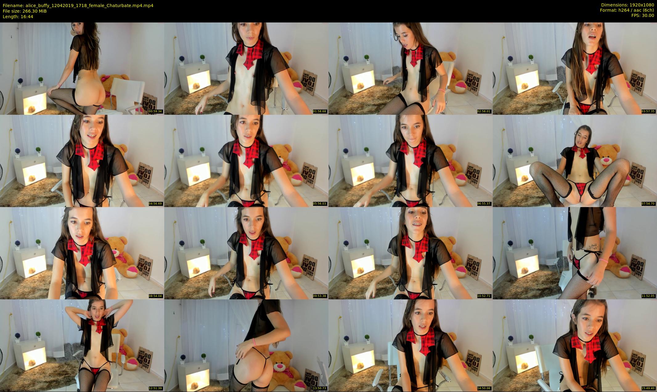 alice_buffy — 17 minute Chaturbate female cam show recording, 1080p, Apr 12, 2019