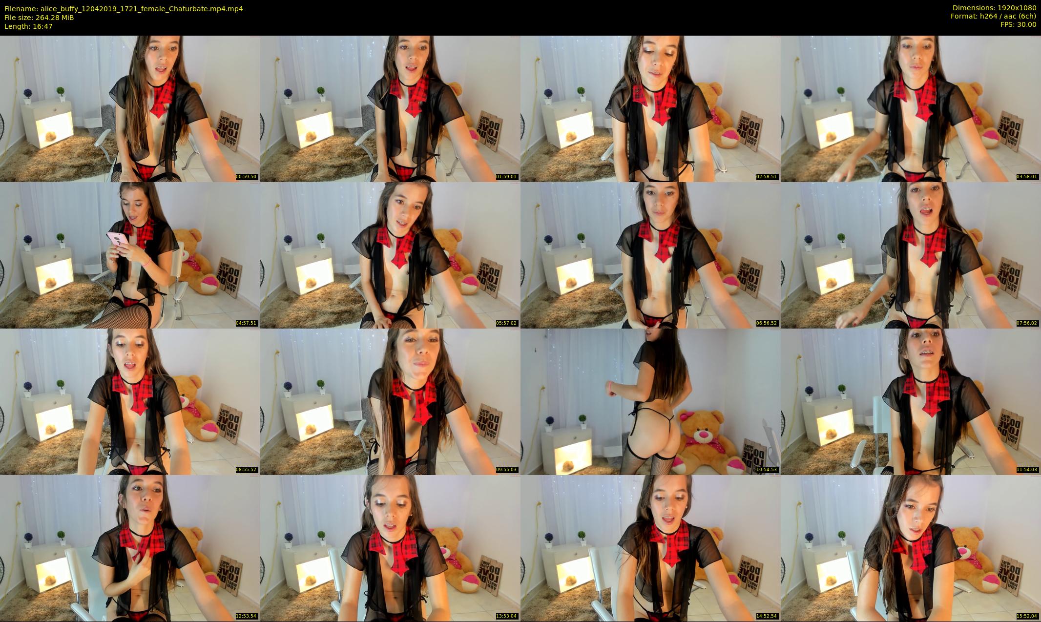 alice_buffy — 17 minute Chaturbate female cam show recording, 1080p, Apr 12, 2019