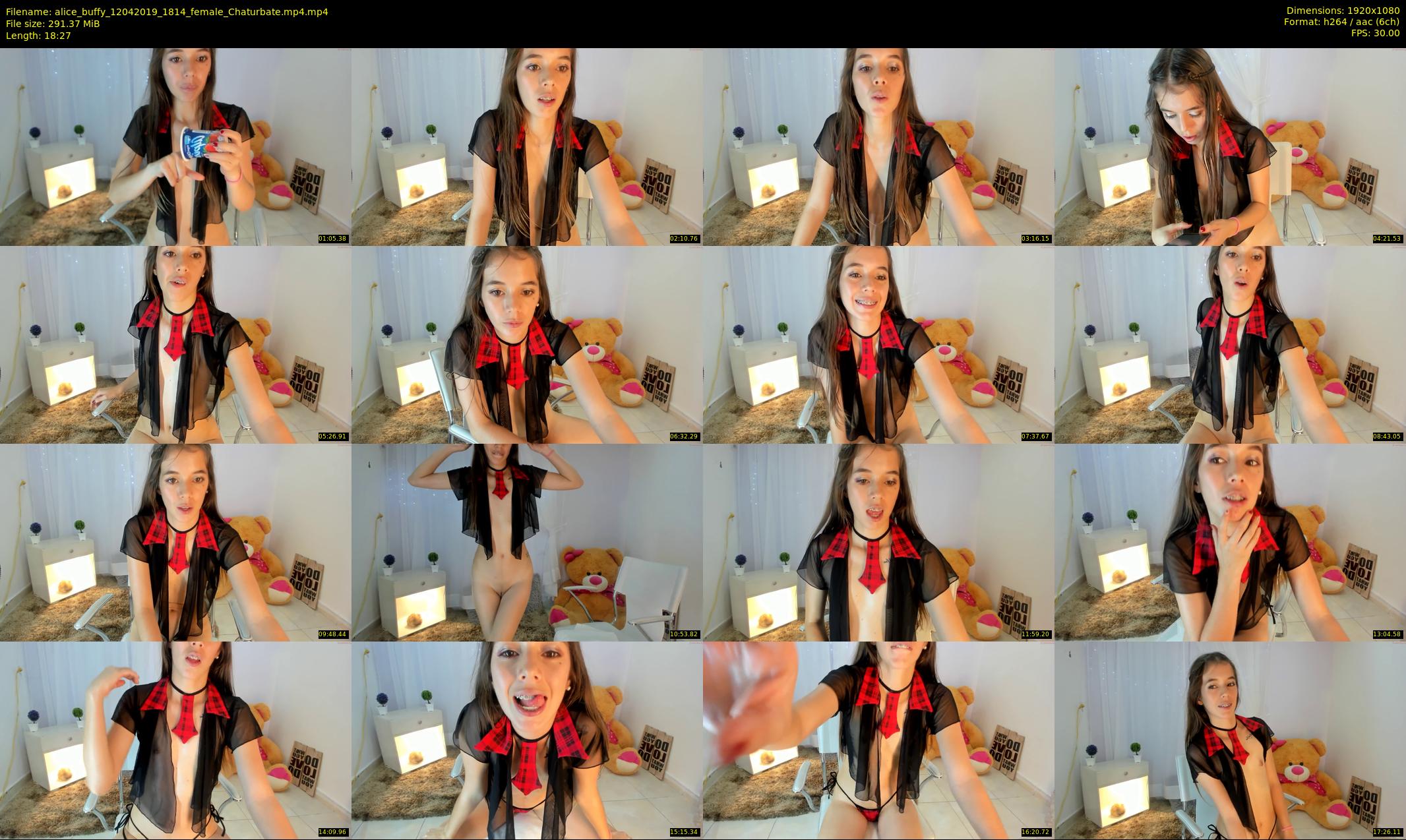 alice_buffy — 19 minute Chaturbate female cam show recording, 1080p, Apr 12, 2019
