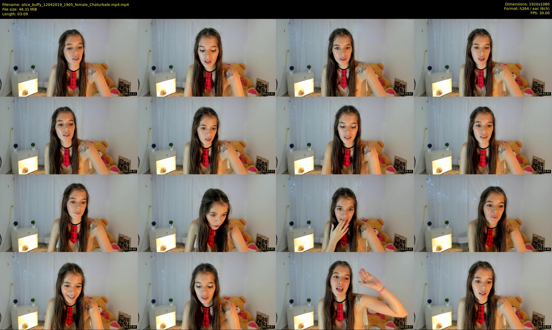 alice_buffy — 4 minute Chaturbate female cam show recording, 1080p, Apr 12, 2019